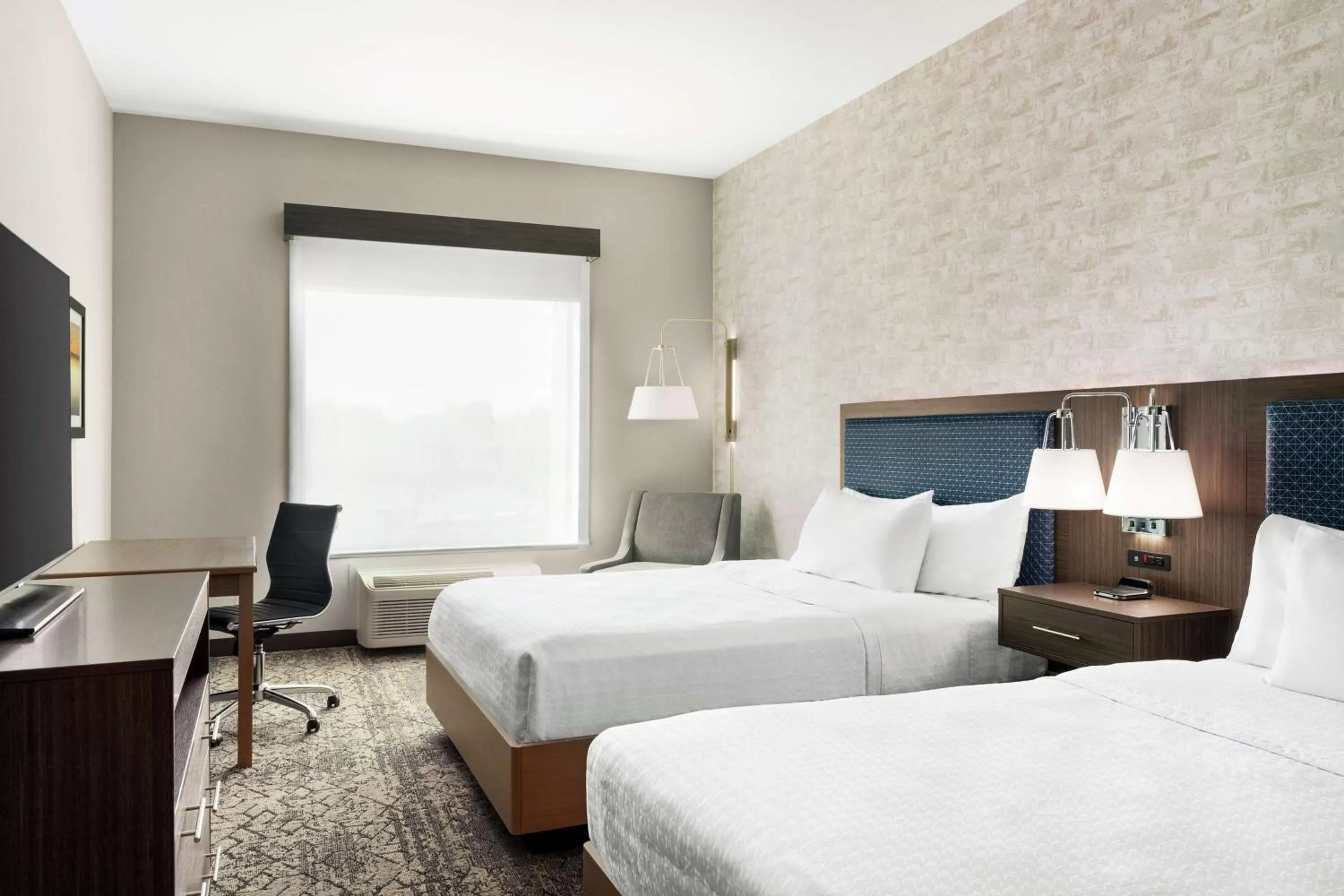 Bedroom, Bed in Homewood Suites By Hilton Springfield Medical District