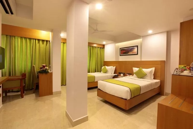 Bed in Hotel Park Residency