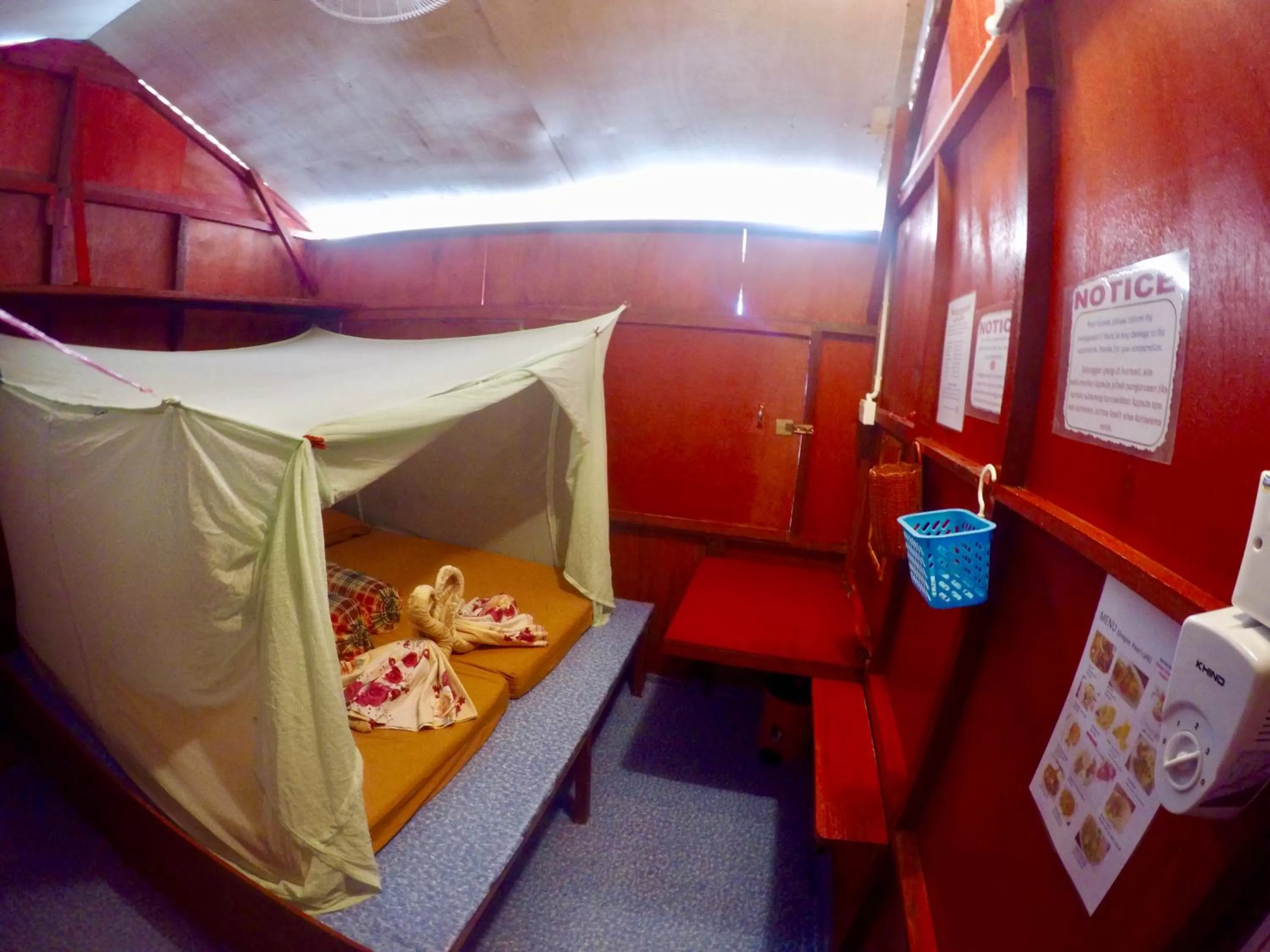 Bed in Dragon Pearl Beach Resort