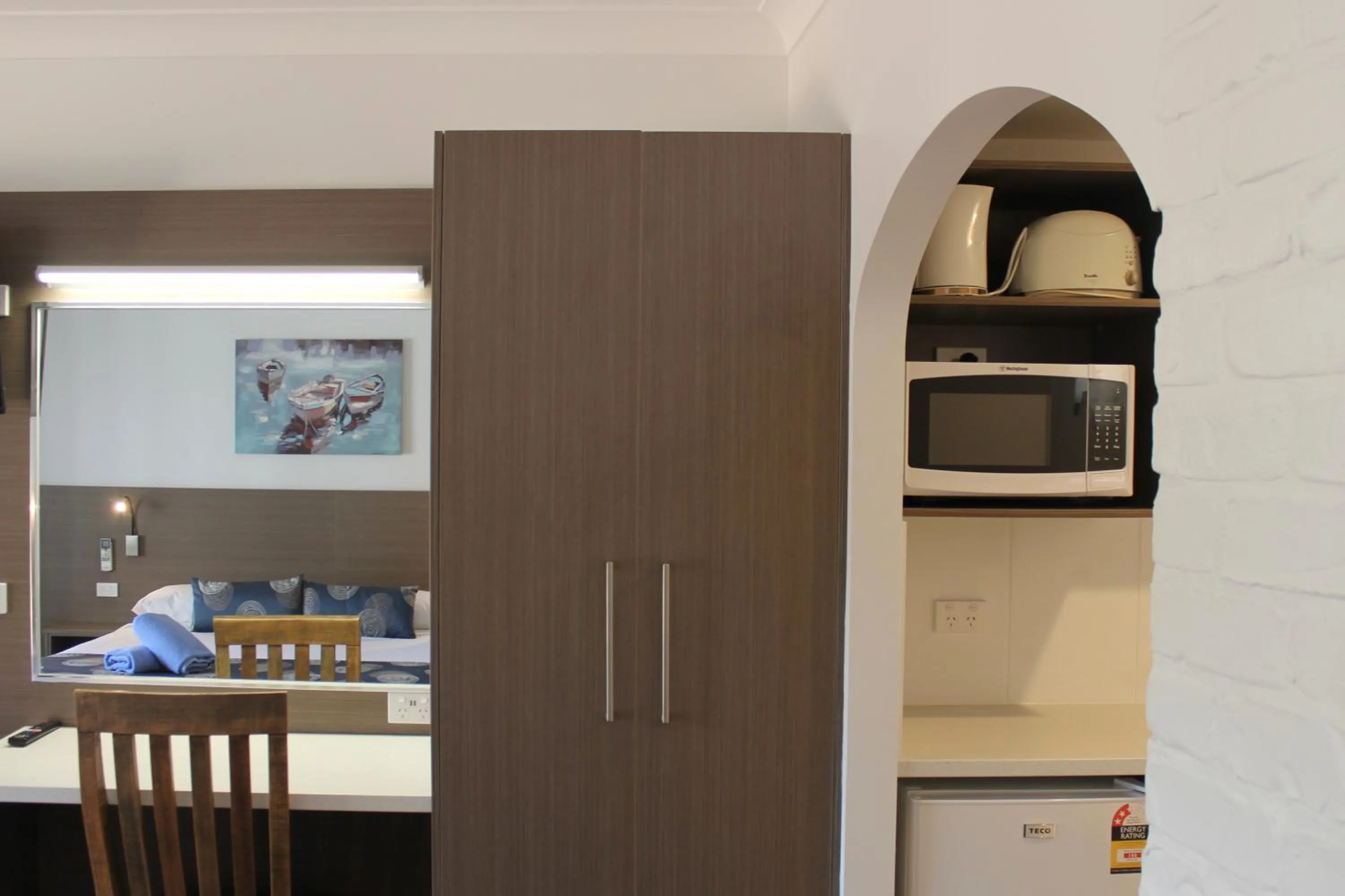 Bed in Aston Motel Yamba