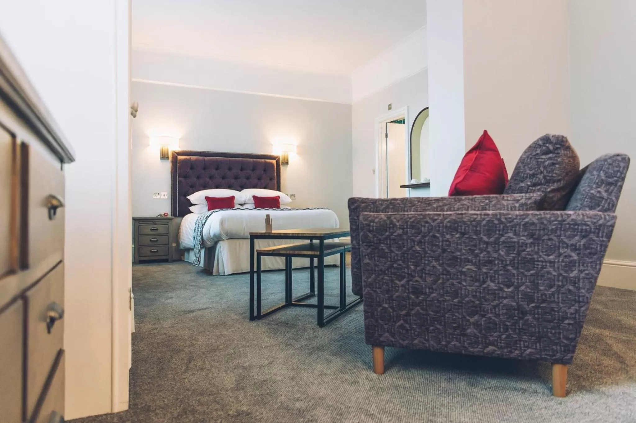 Seating area, Bed in The Lansdowne, Eastbourne