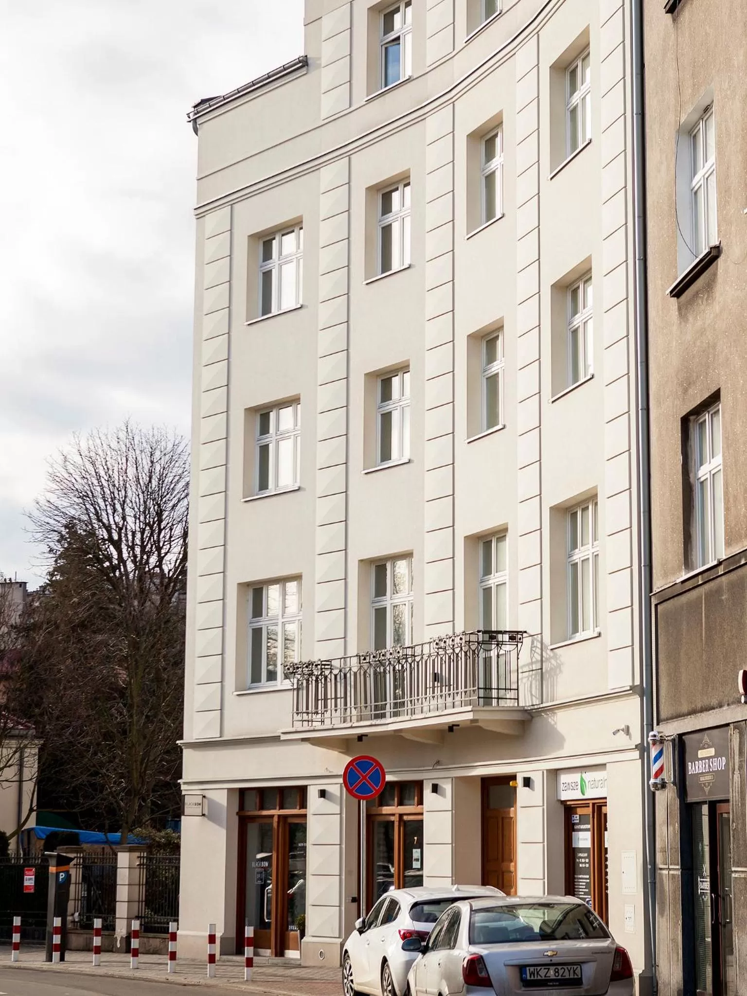 Property building in Riverside Aparthotel Cracow