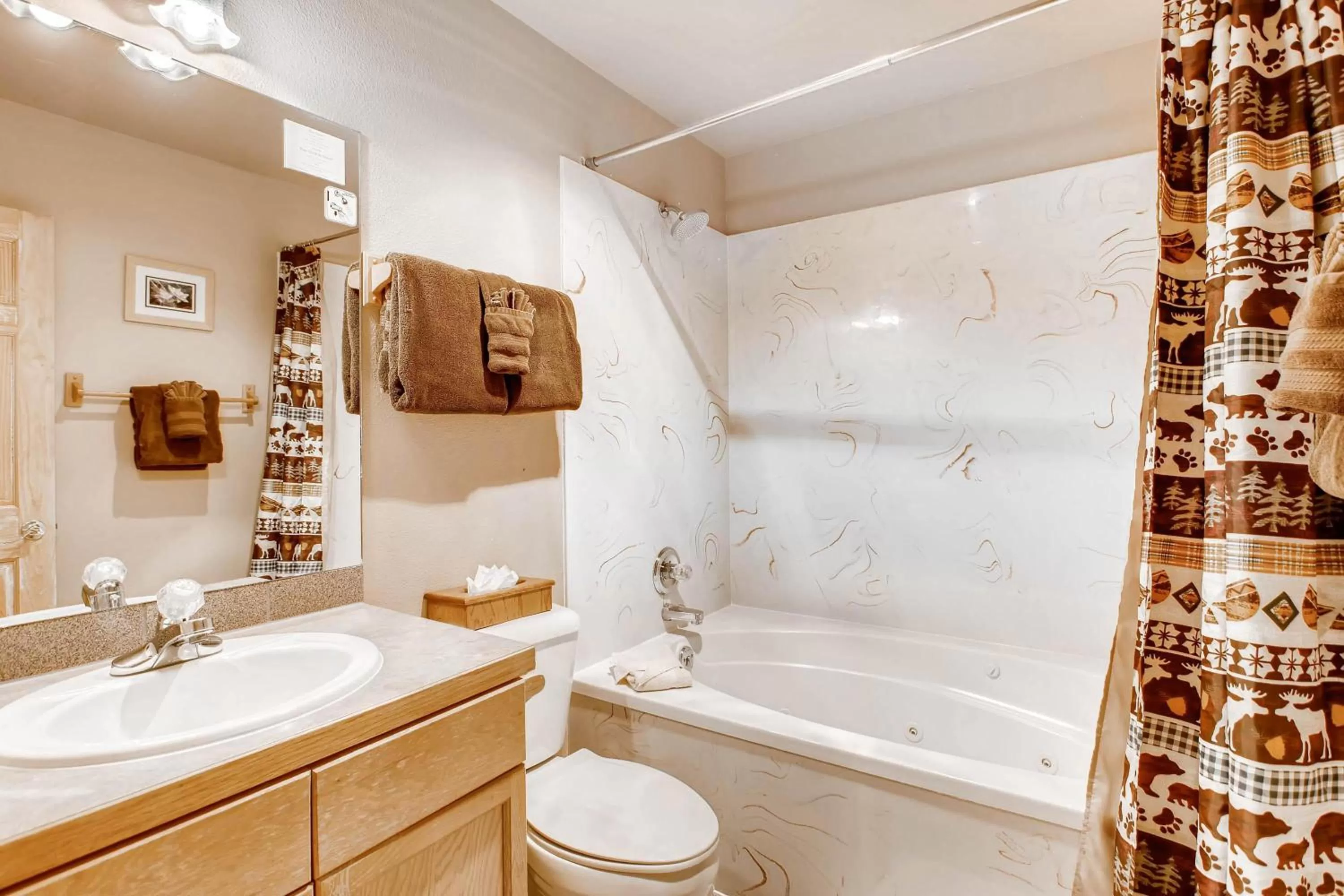 Toilet, Bathroom in Estes Park Condos