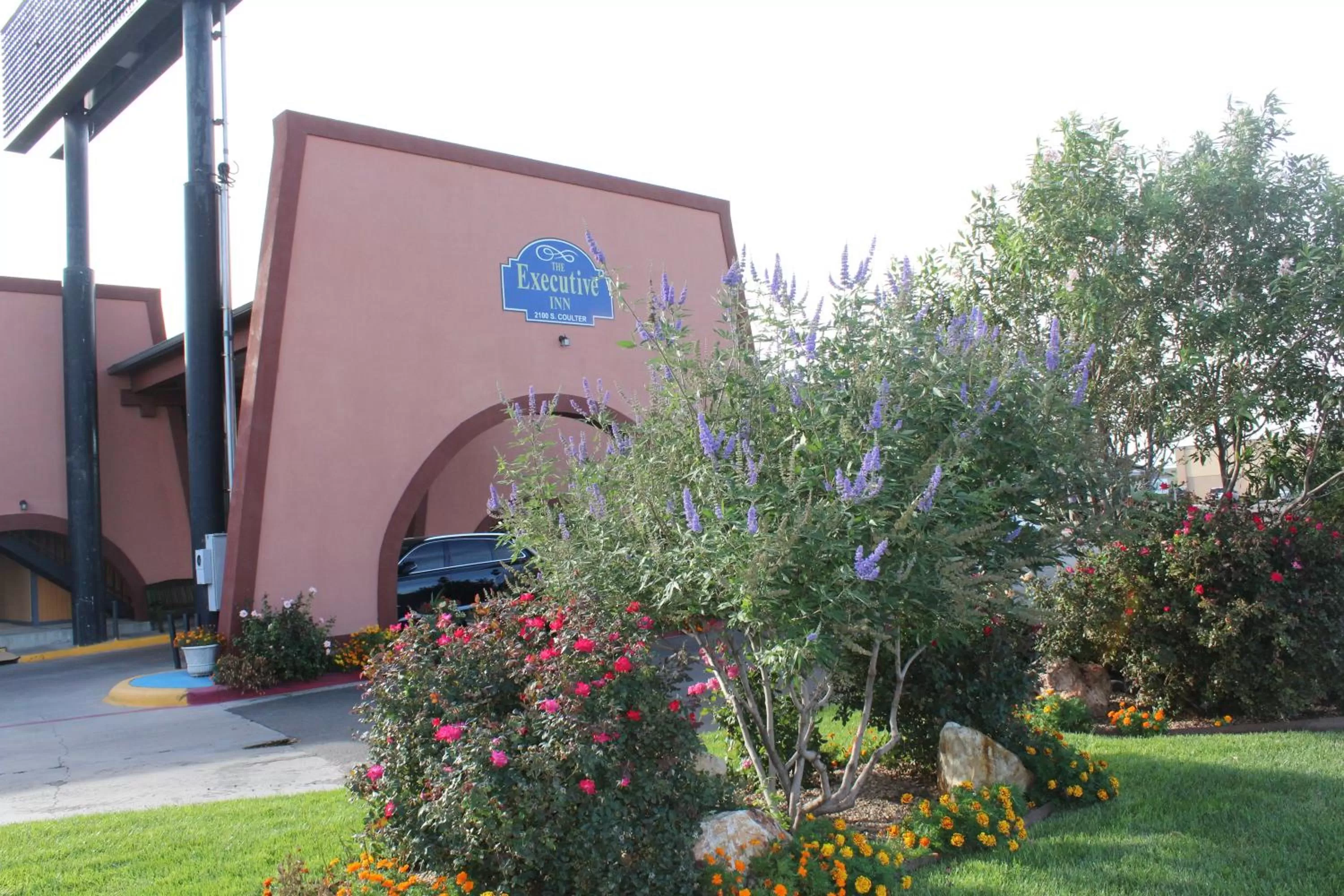 Property building in The Executive Inn & Suites