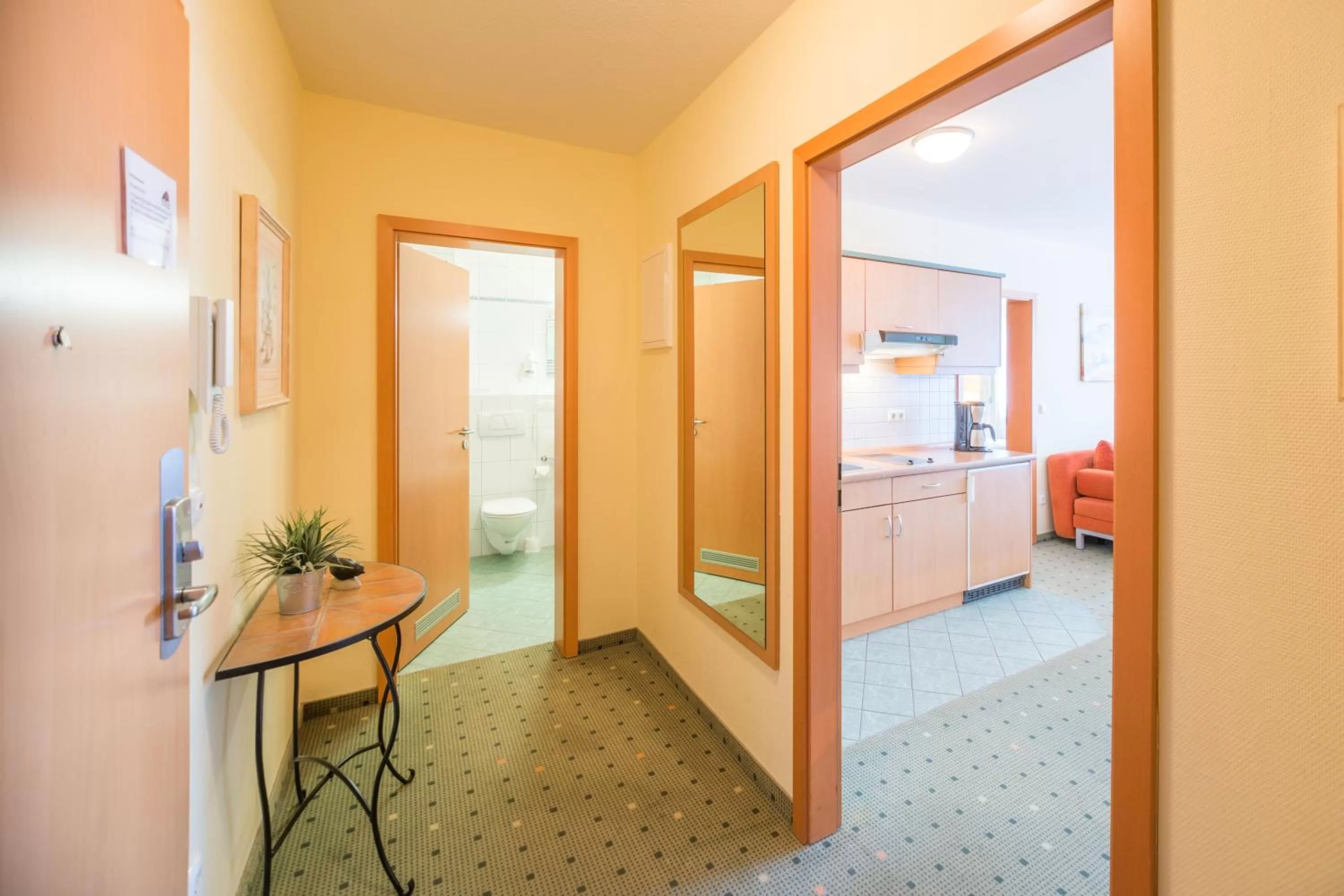 Photo of the whole room in Am Weststrand Apartmenthaus Waldeck