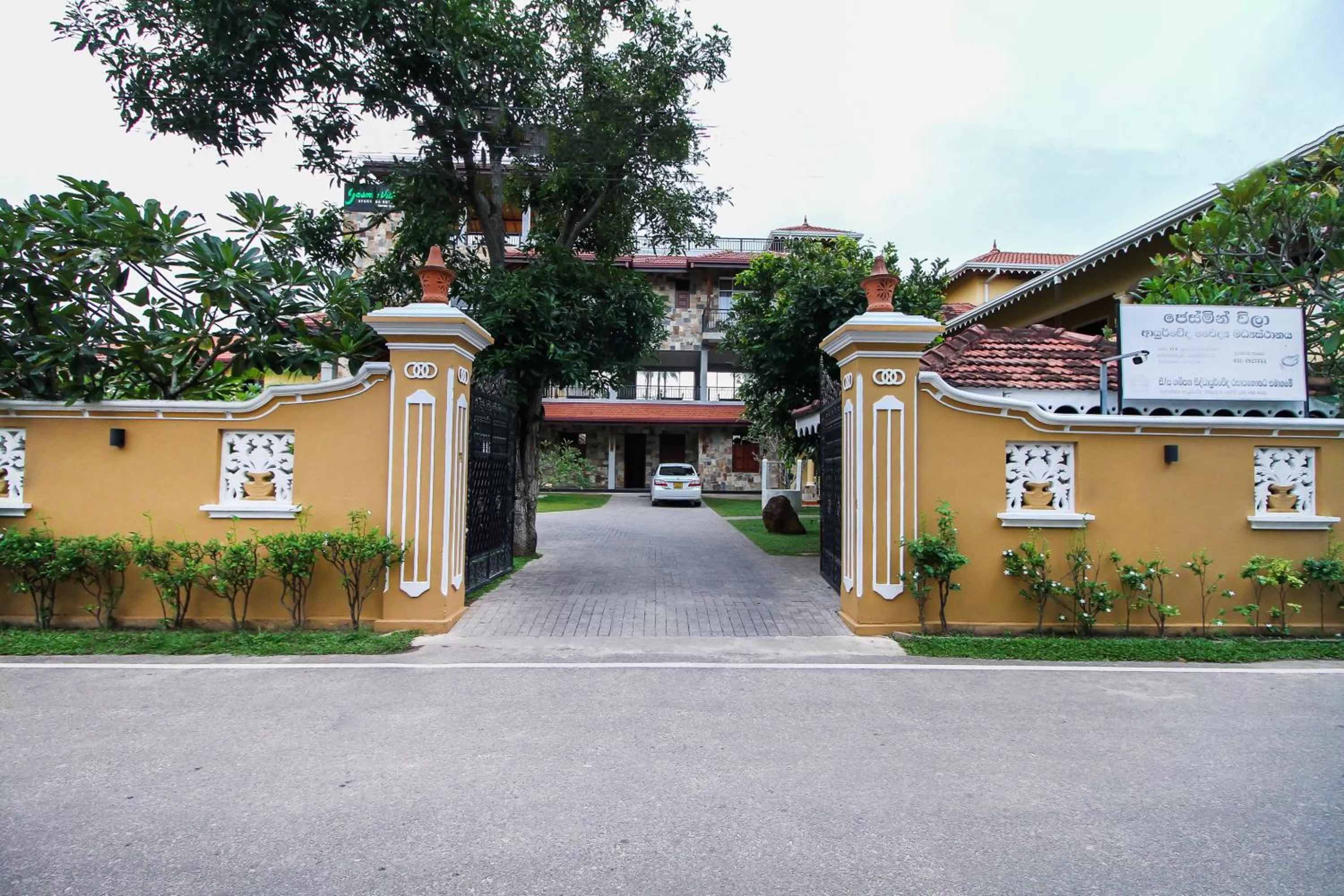 Facade/entrance, Property Building in Jasmin Villa Ayurveda Resort