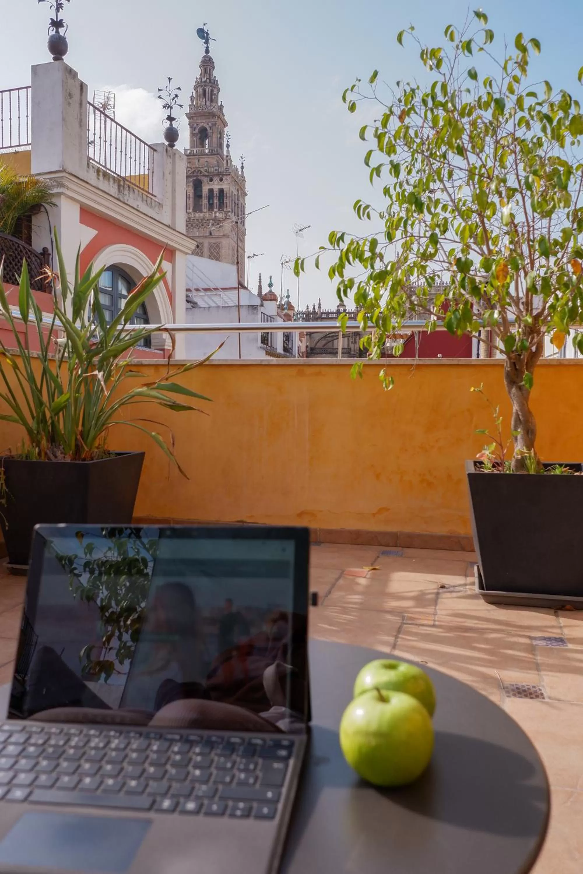 Balcony/Terrace in U-Sense Sevilla Centro