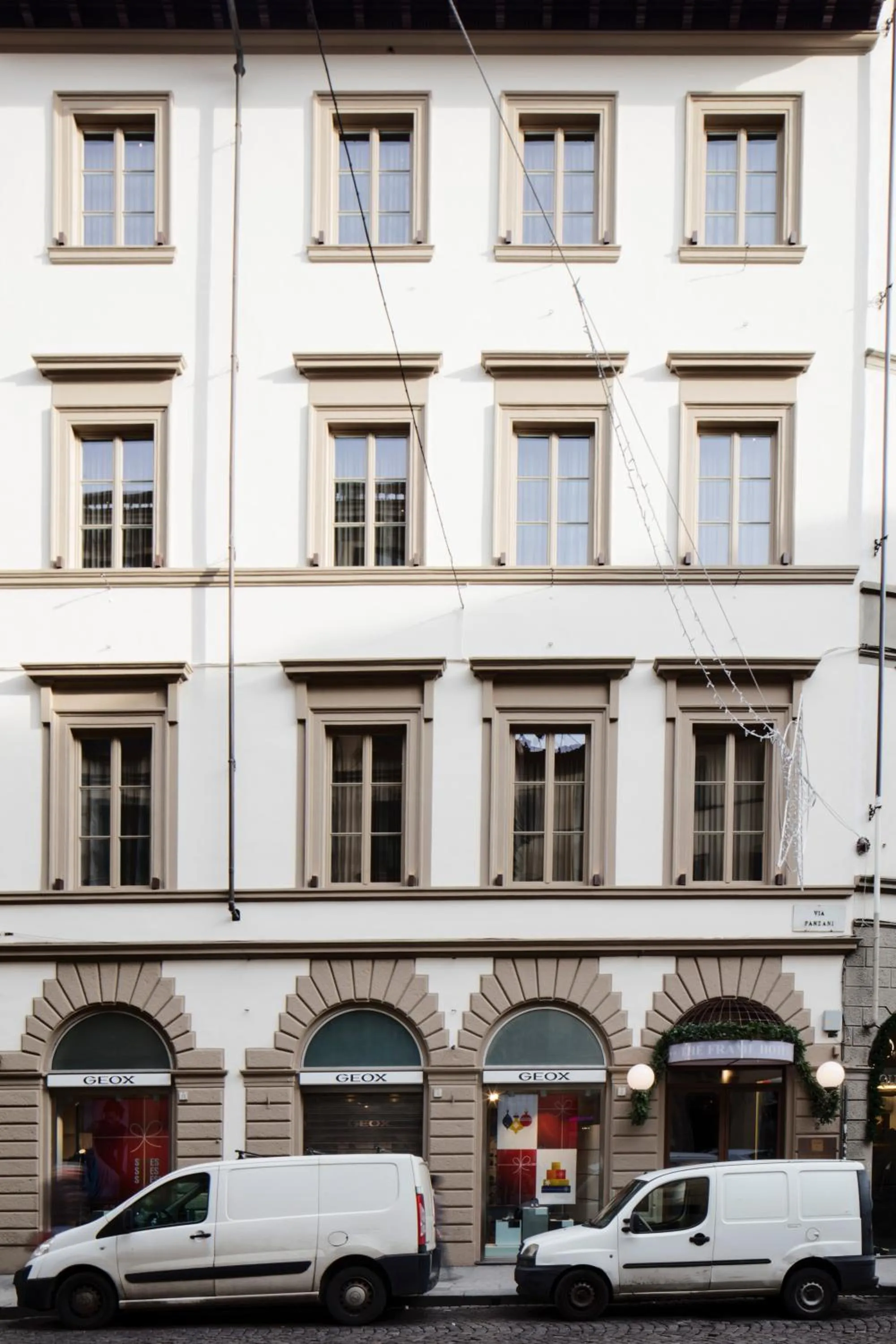 Facade/entrance in The Frame Hotel