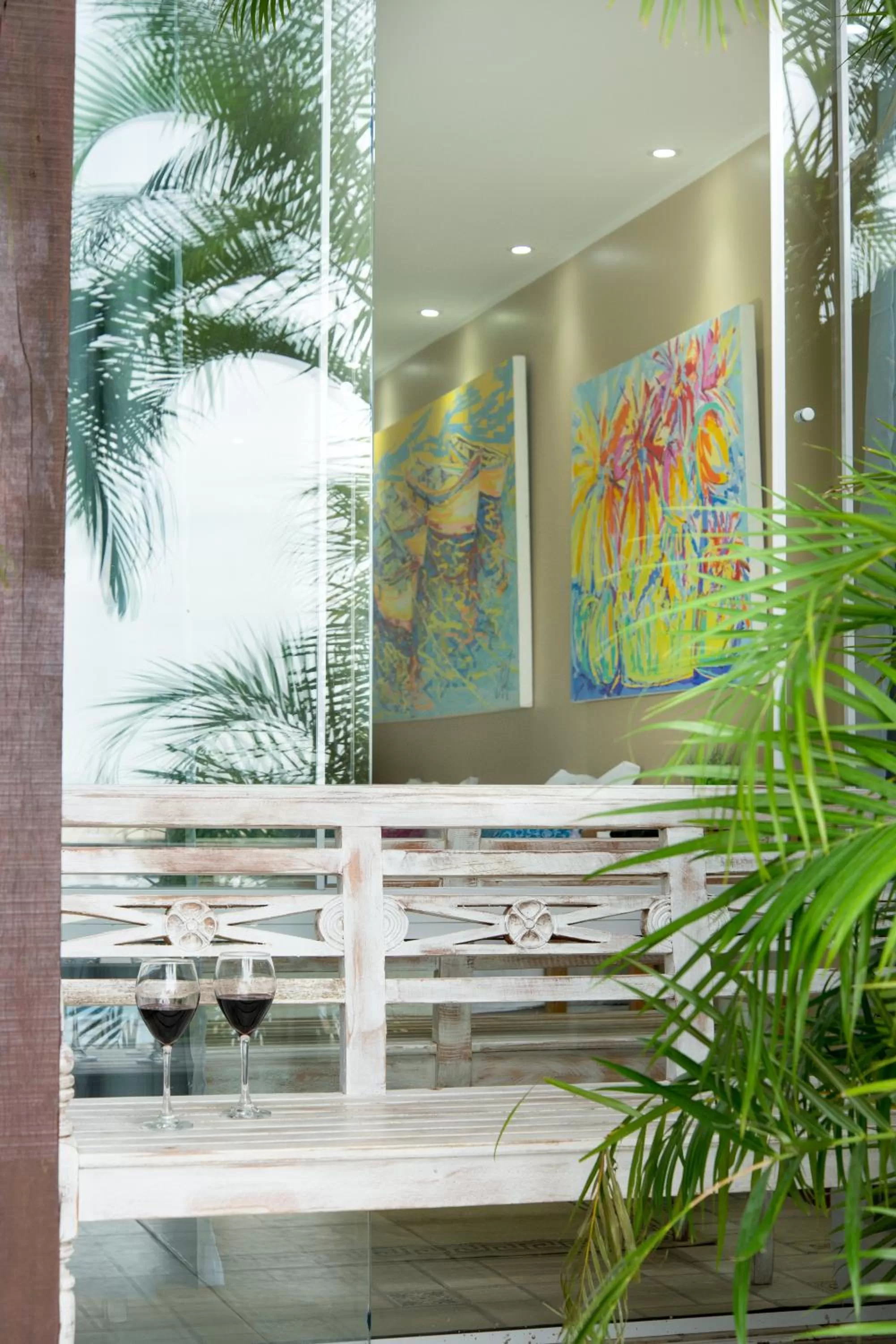 Decorative detail in Pousada La Dolce Vita