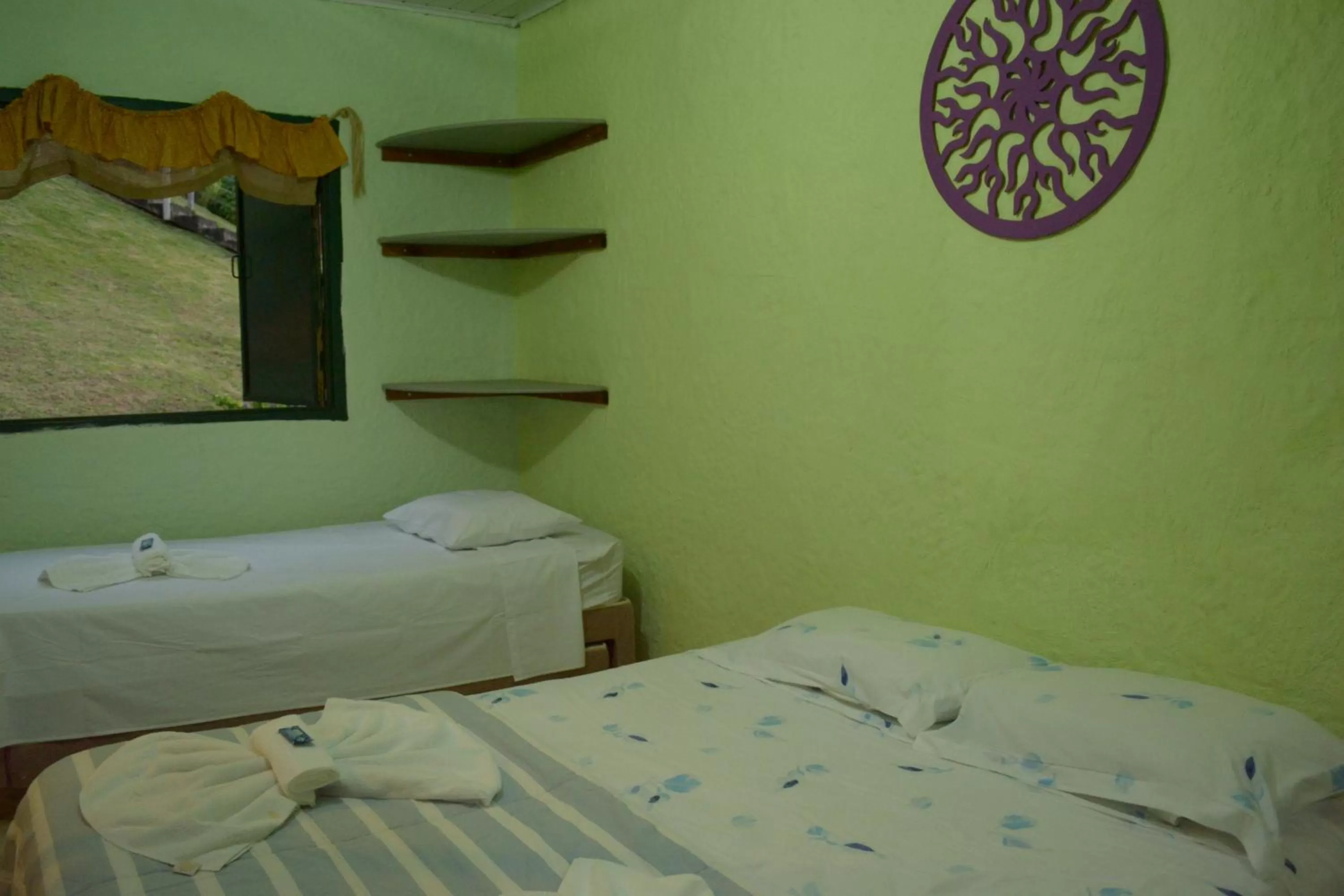 Bed in Pousada Spa Saúde Melhor