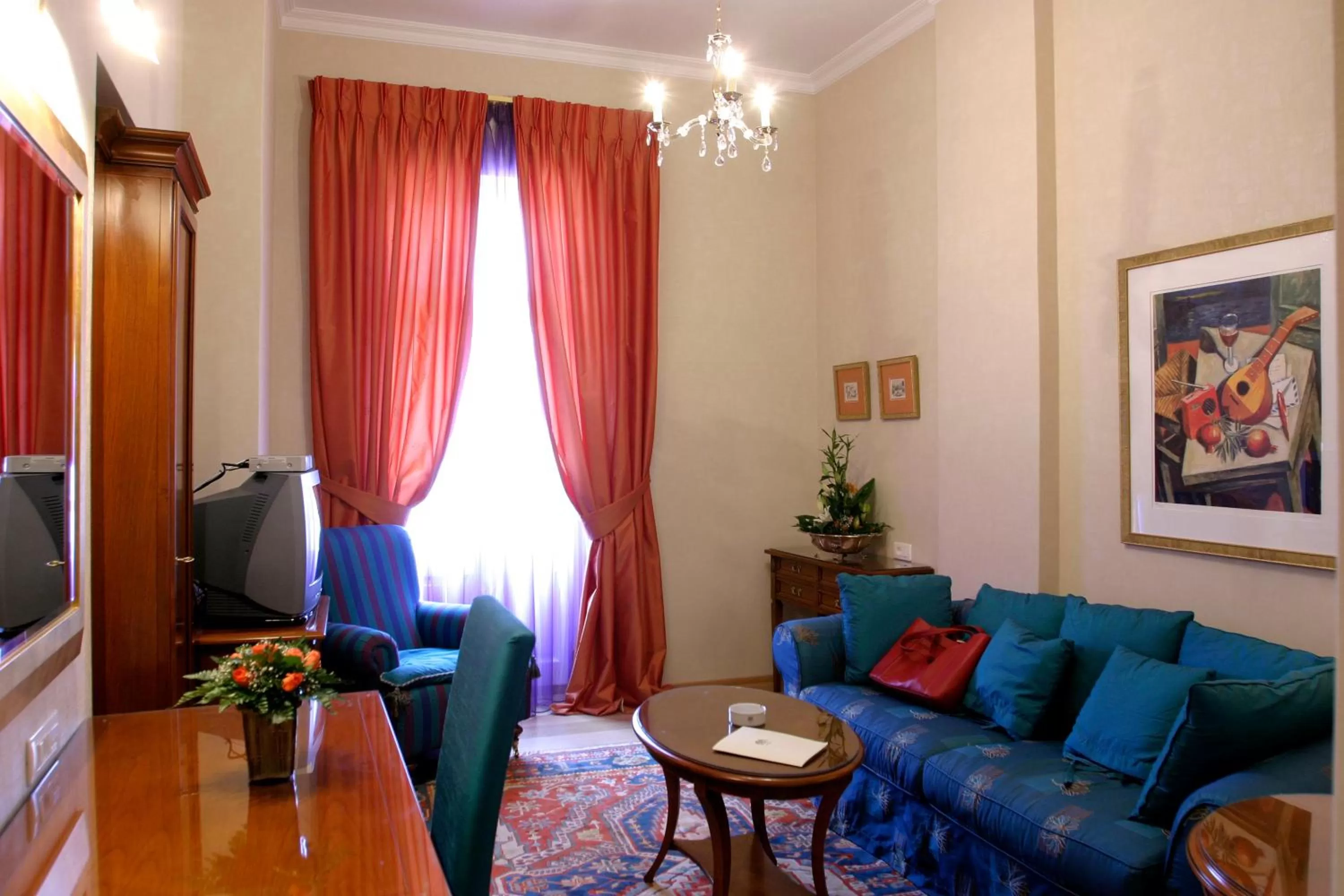 Living room in Grande Bretagne - Nafplio
