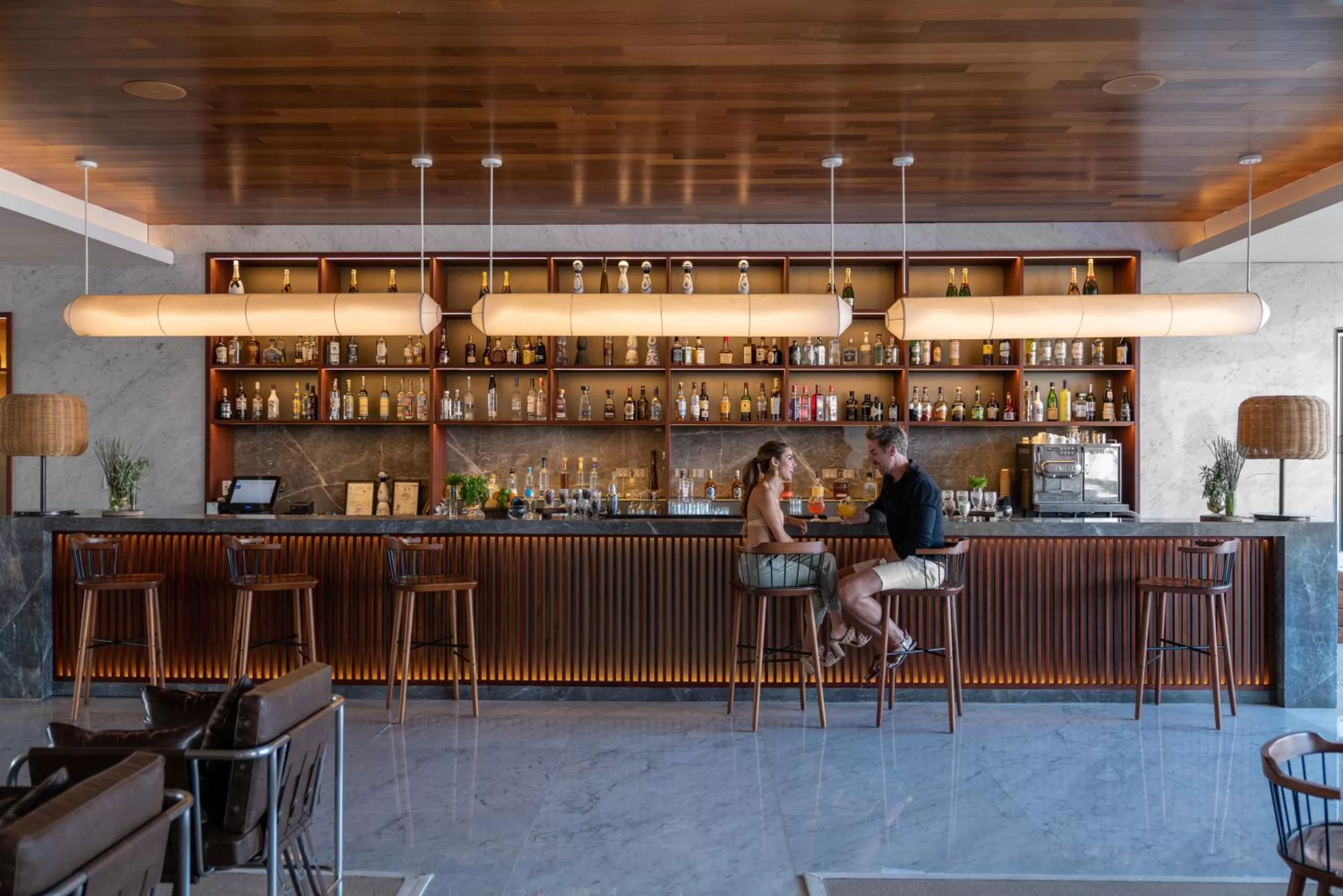 Lounge or bar in ME Cabo by Meliá