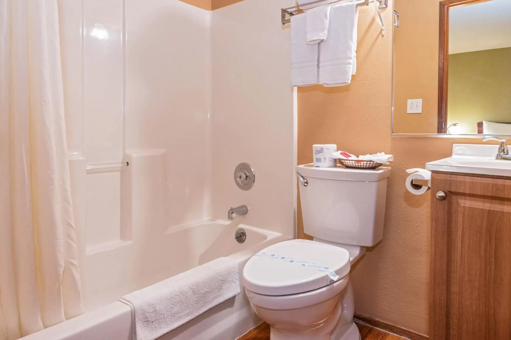 Bathroom in Far West Motel