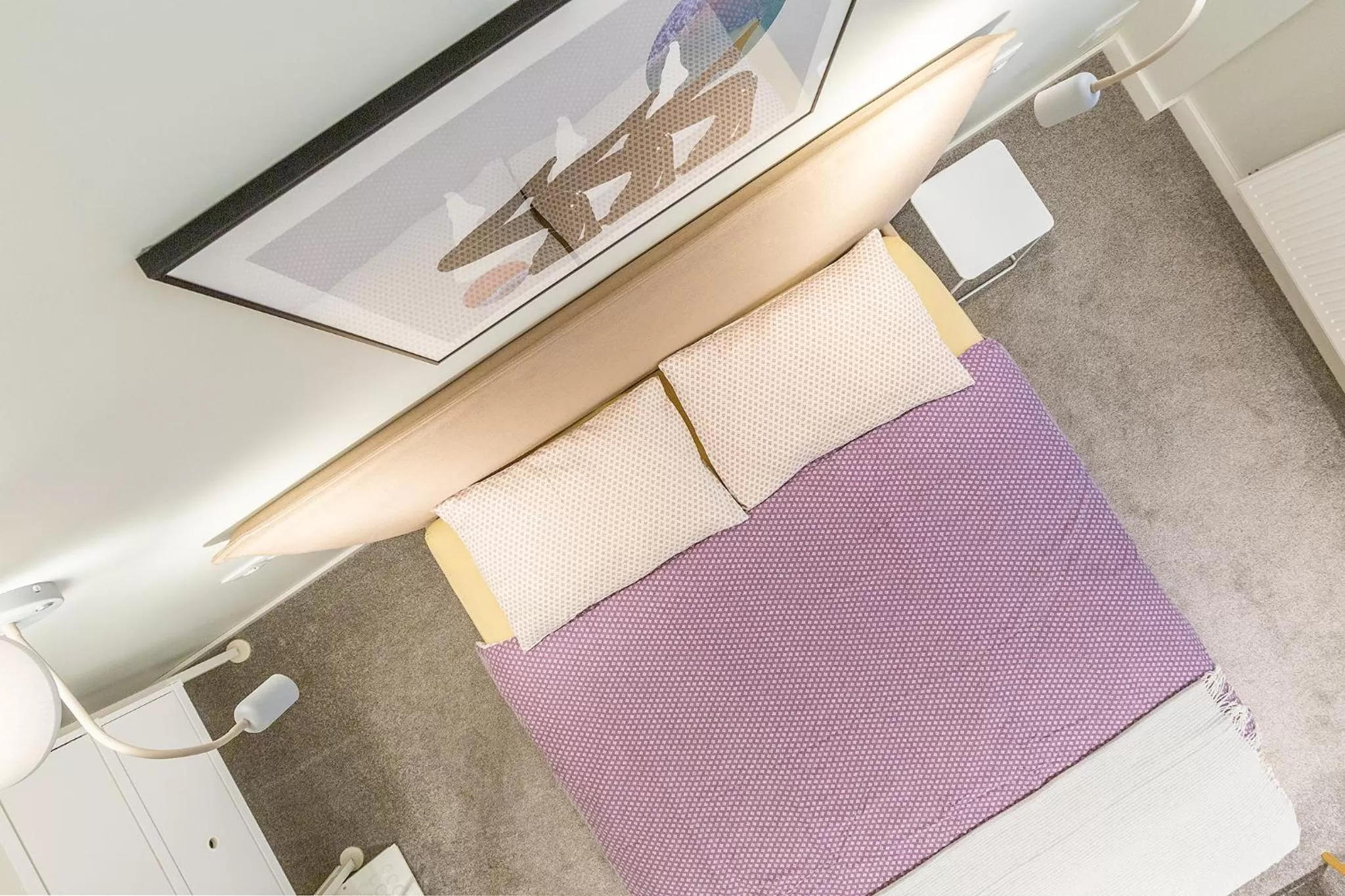 Bed in Art & Comfort Rooms