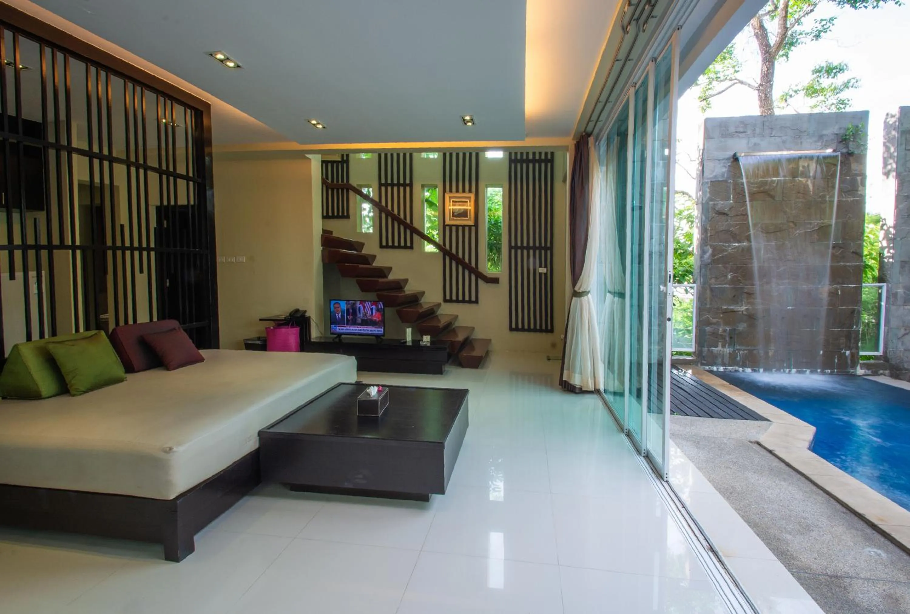 Living room in Peach Blossom Resort & Pool Villa - SHA Plus