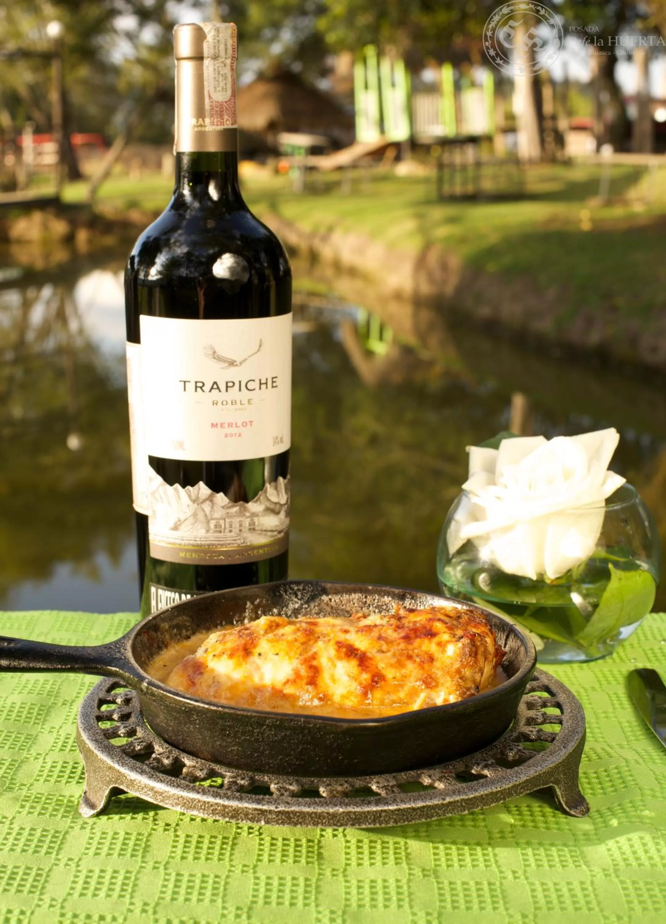 Food close-up in Posada Cafe La Huerta