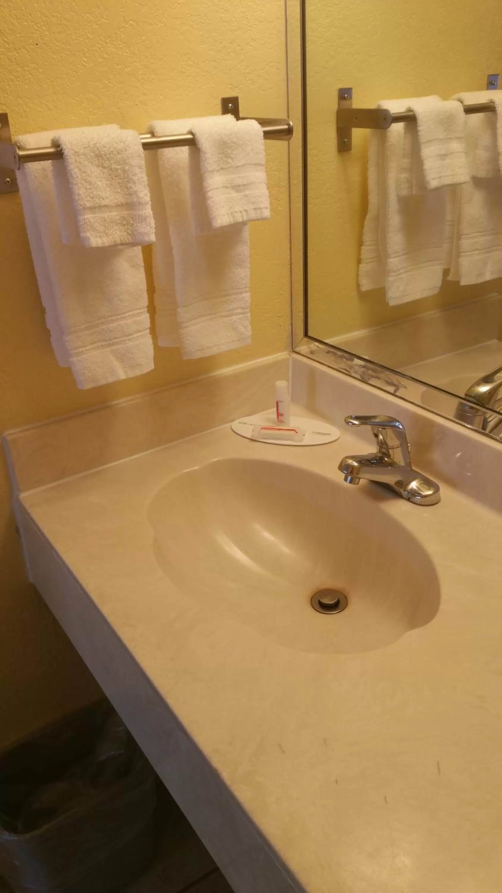 Bathroom in Days Inn by Wyndham Cocoa Cruiseport West At I-95/524