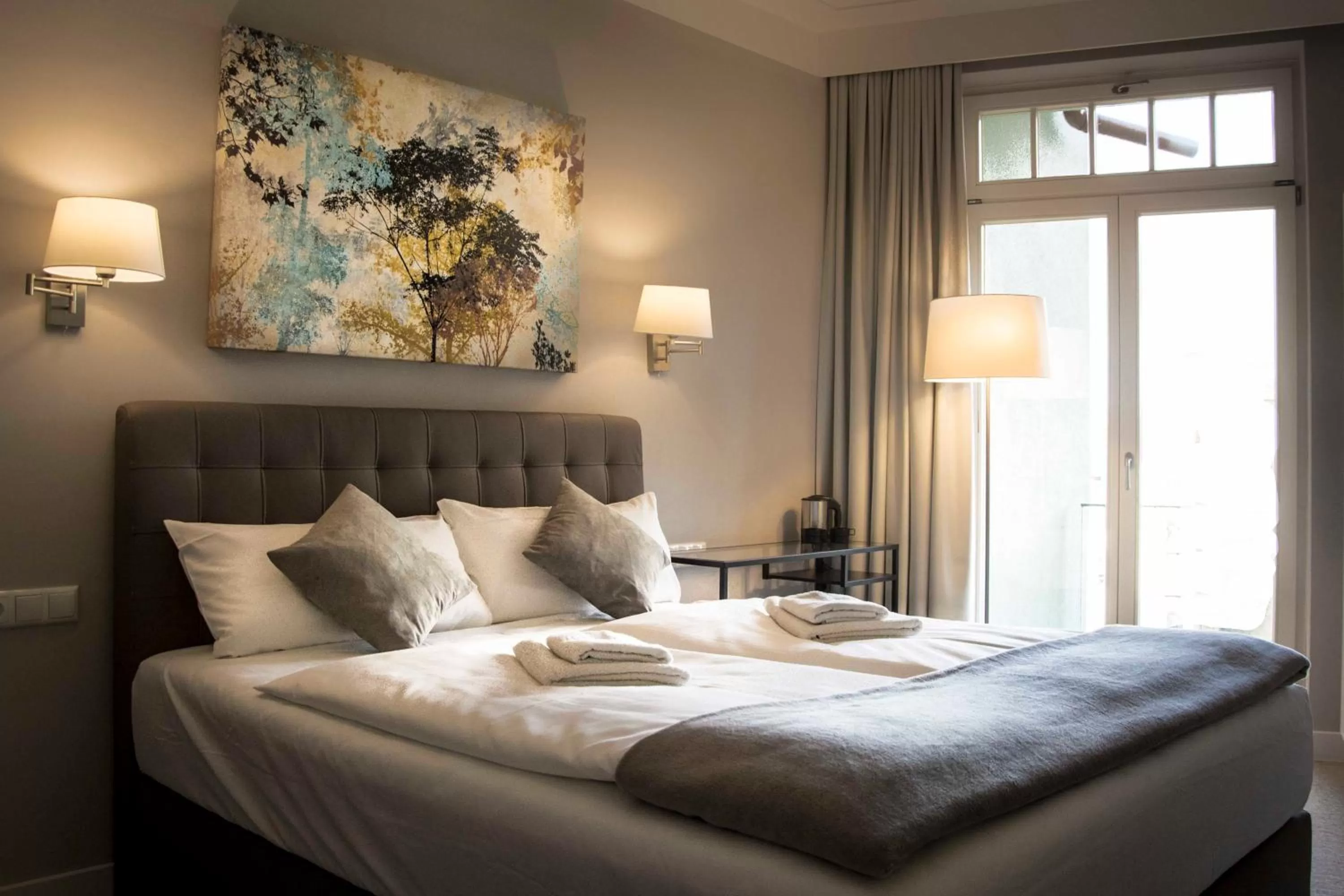 Photo of the whole room, Bed in Lindenau Inn