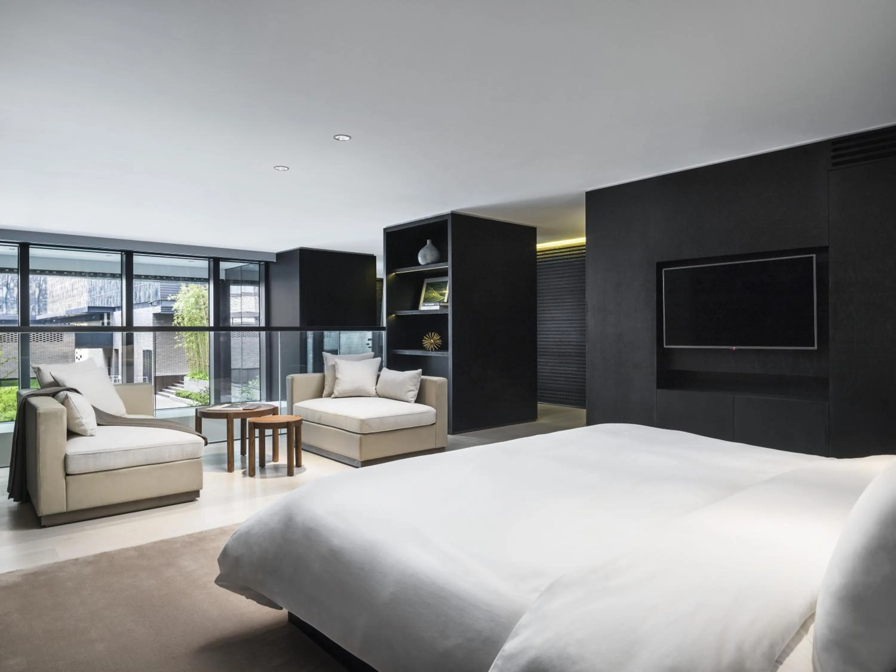 Bedroom, Bed in The Temple House