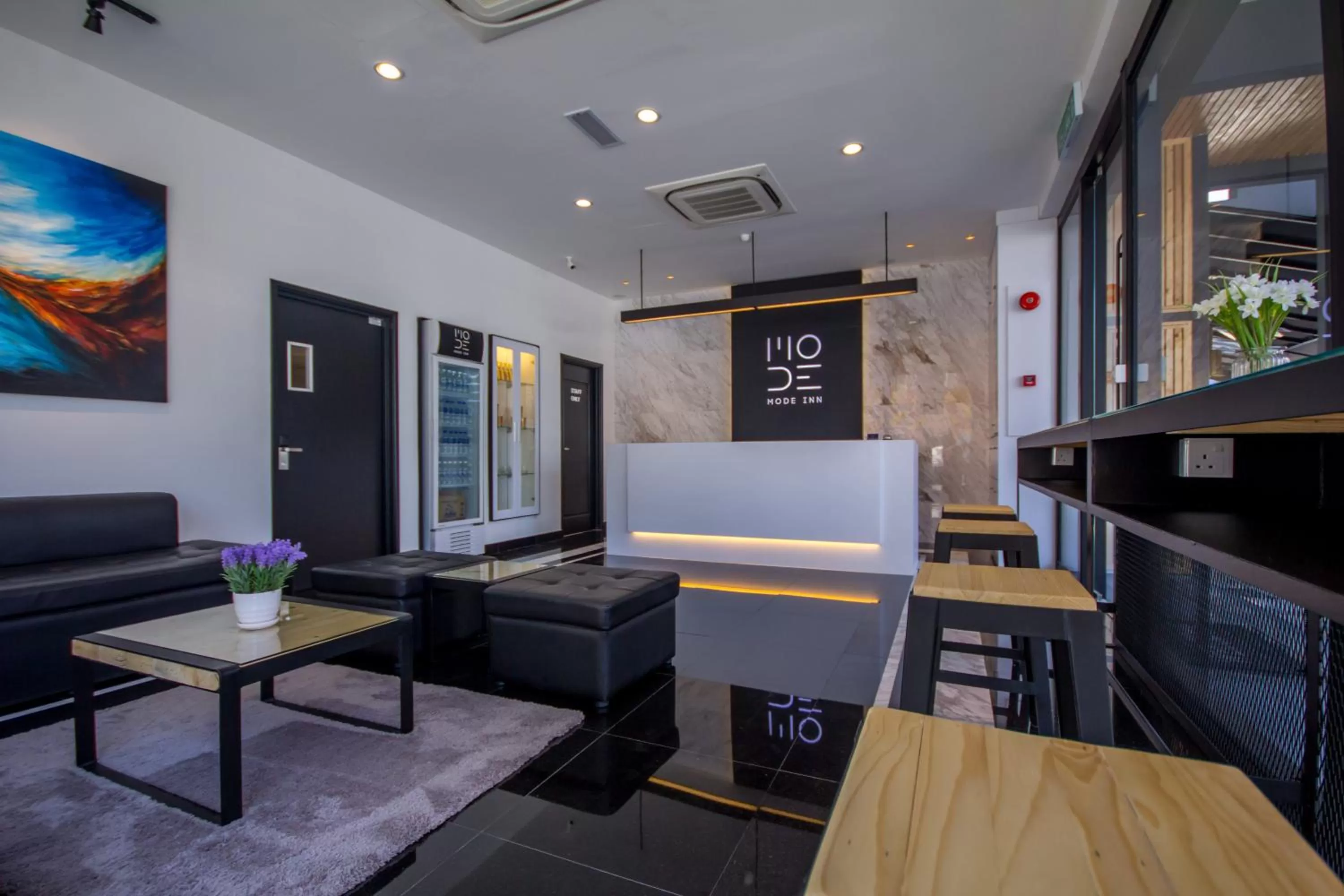 Lobby or reception in Mode Inn Icon City