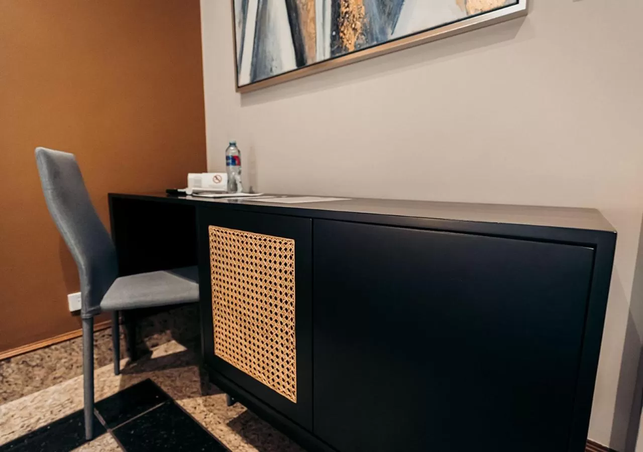 Seating area in Luxva Hotel Boutique