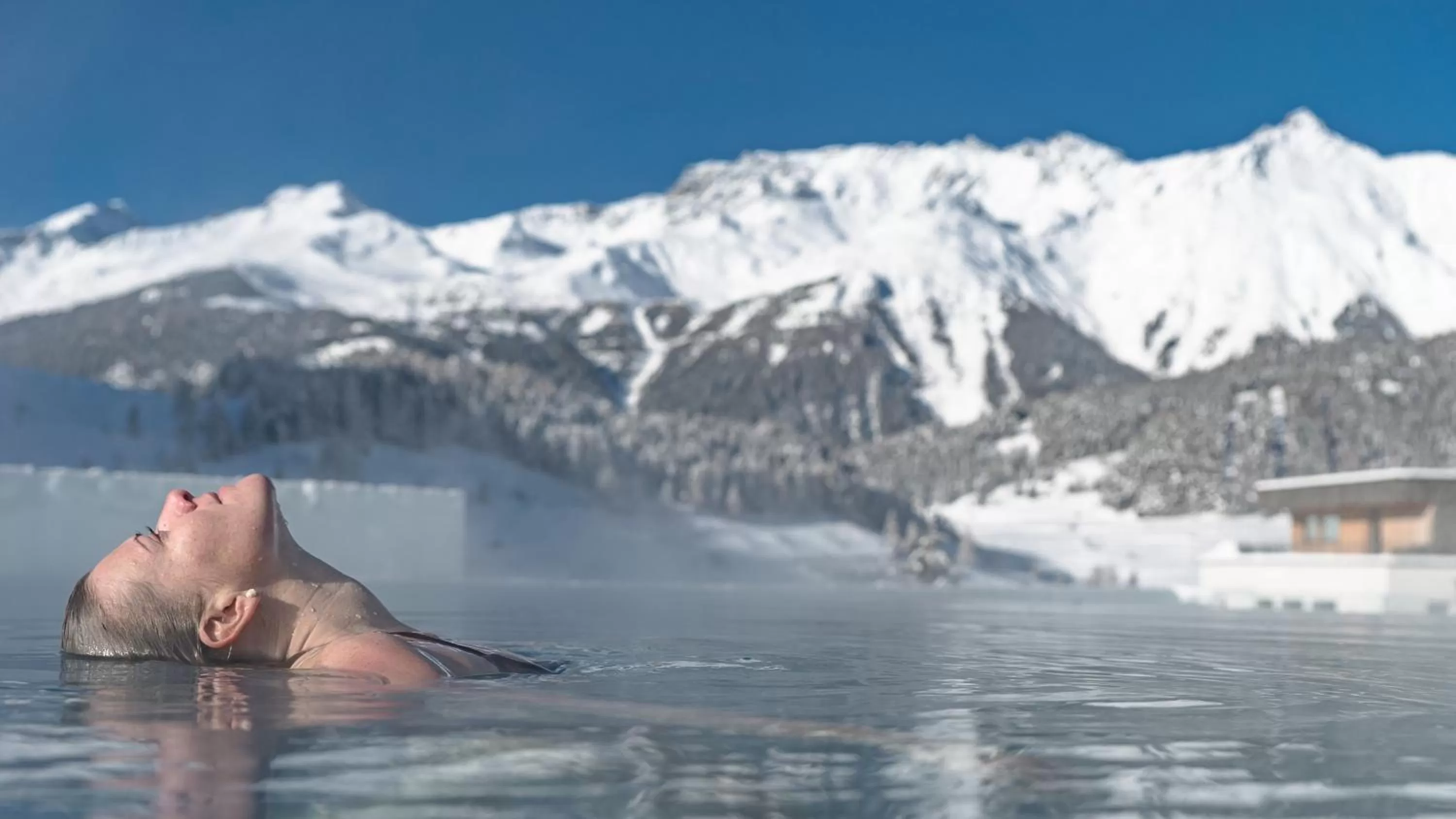 Swimming pool in Wellnesshotel Mein Almhof Superior