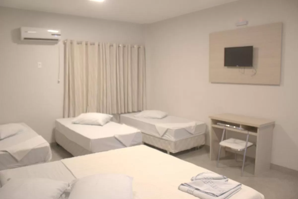 Bed in Al-Manara Hotel