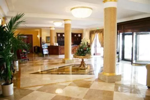 Lobby or reception in Grand Hotel Palace