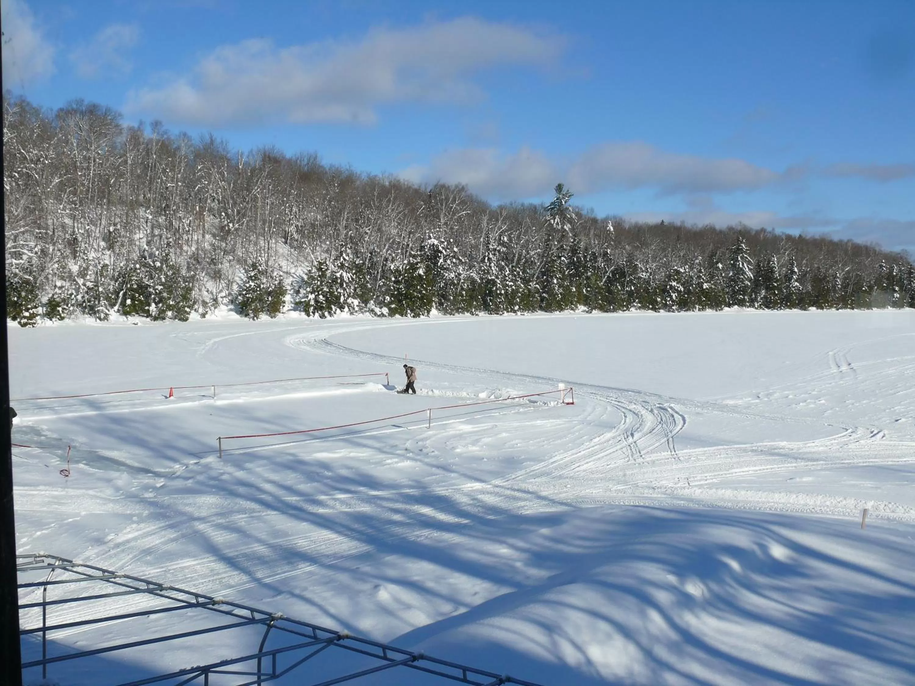 Natural landscape in Auberge du Lac Morency