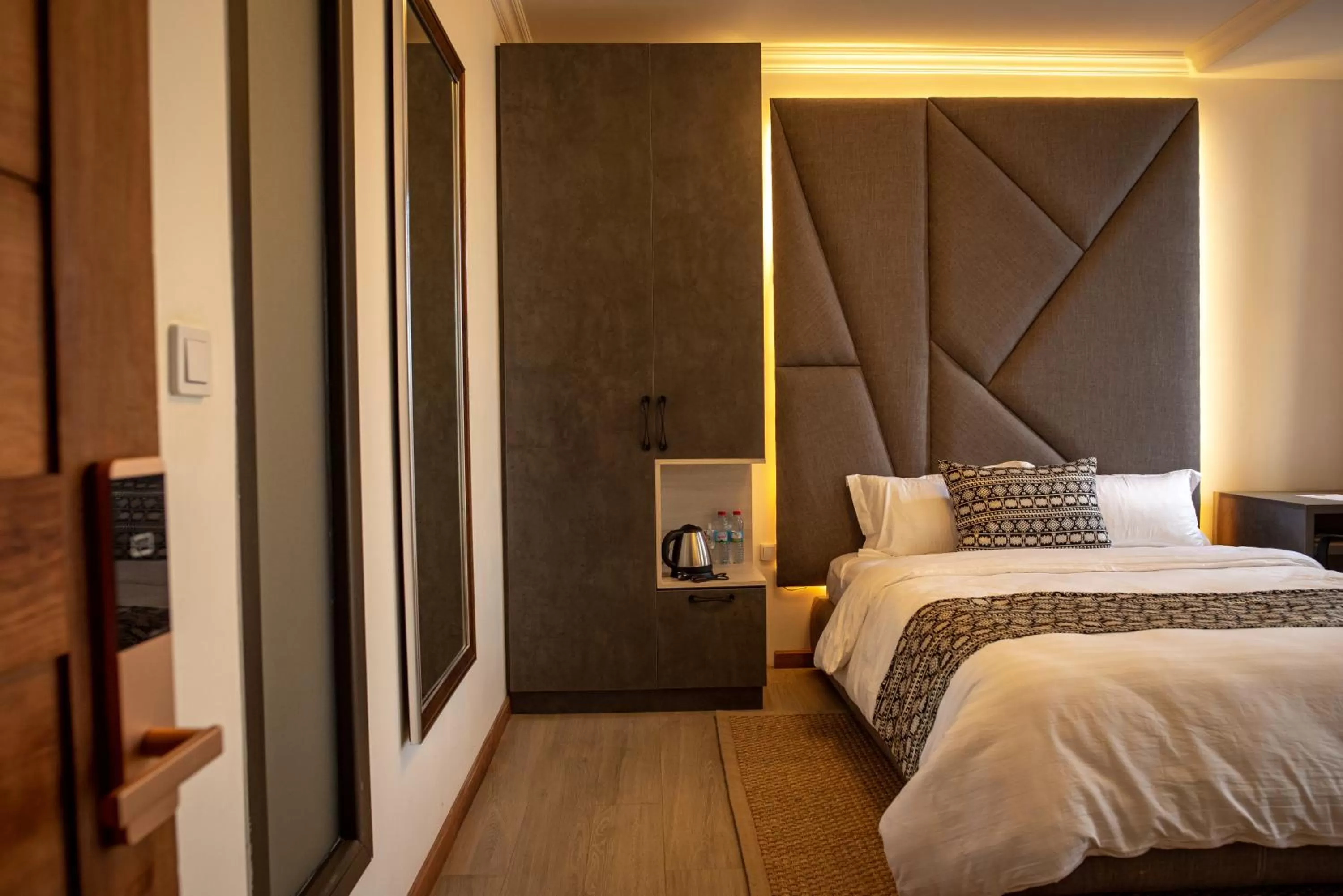 Bed in MERCURE HOTEL