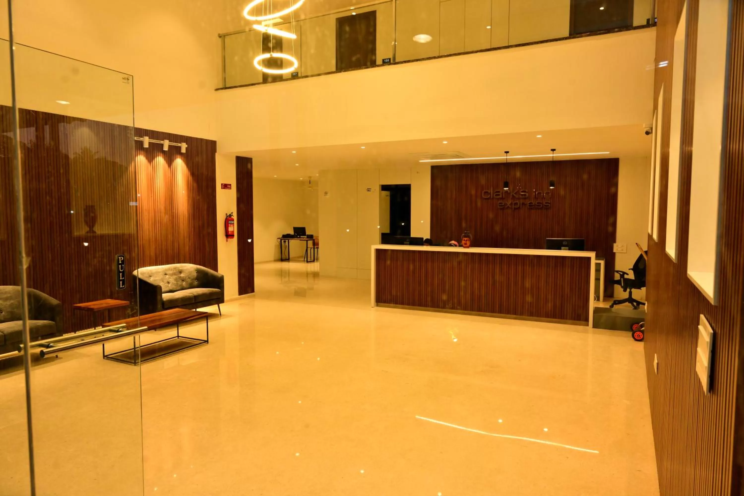 Lobby or reception in Clarks Inn Express, KRS road-Mandya, Mysore