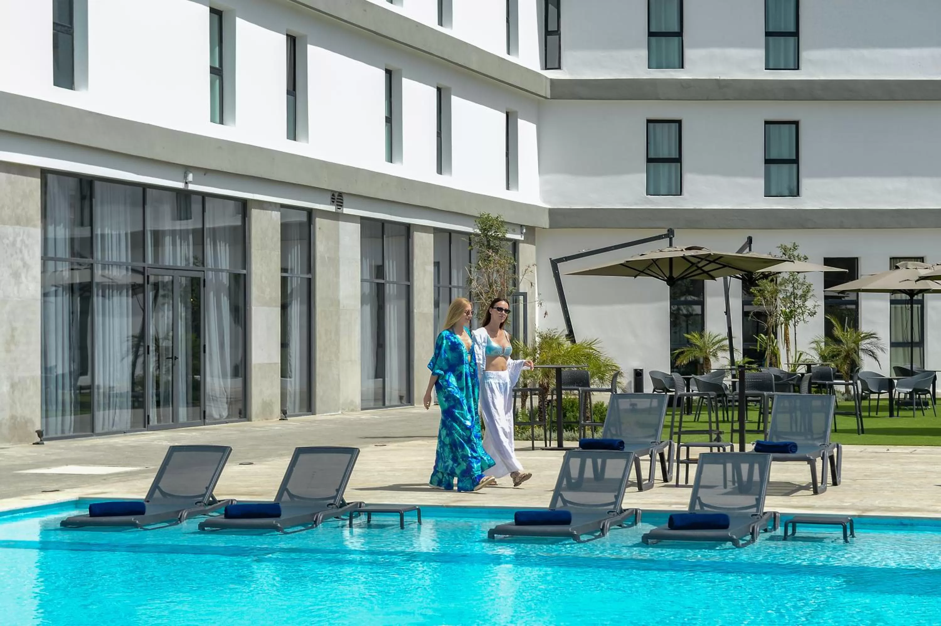 Swimming Pool in Dixil Garden Tanger Malabata