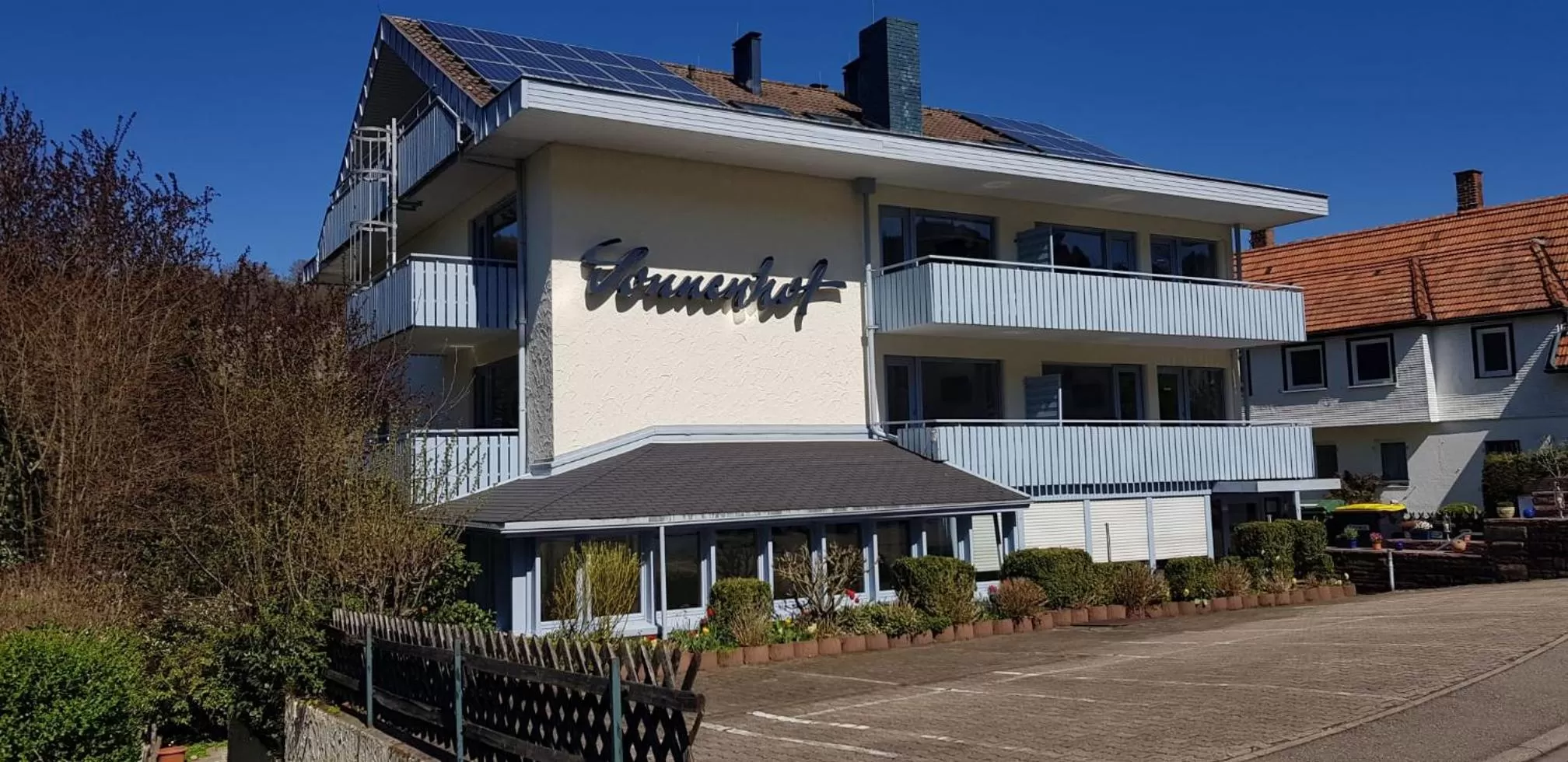 Property Building in Hotel Sonnenhof Garni
