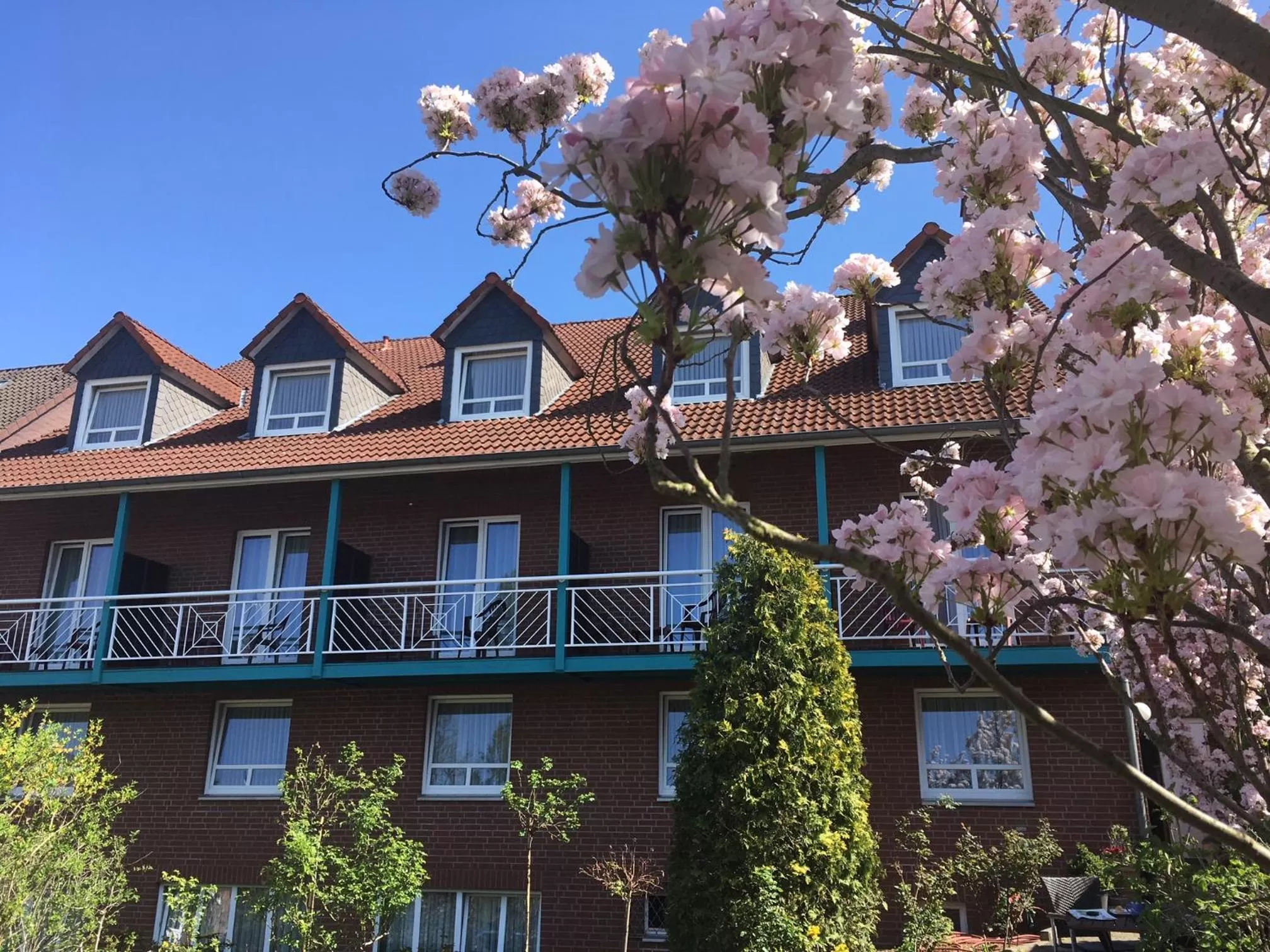 Facade/entrance in Hotel Blumlage