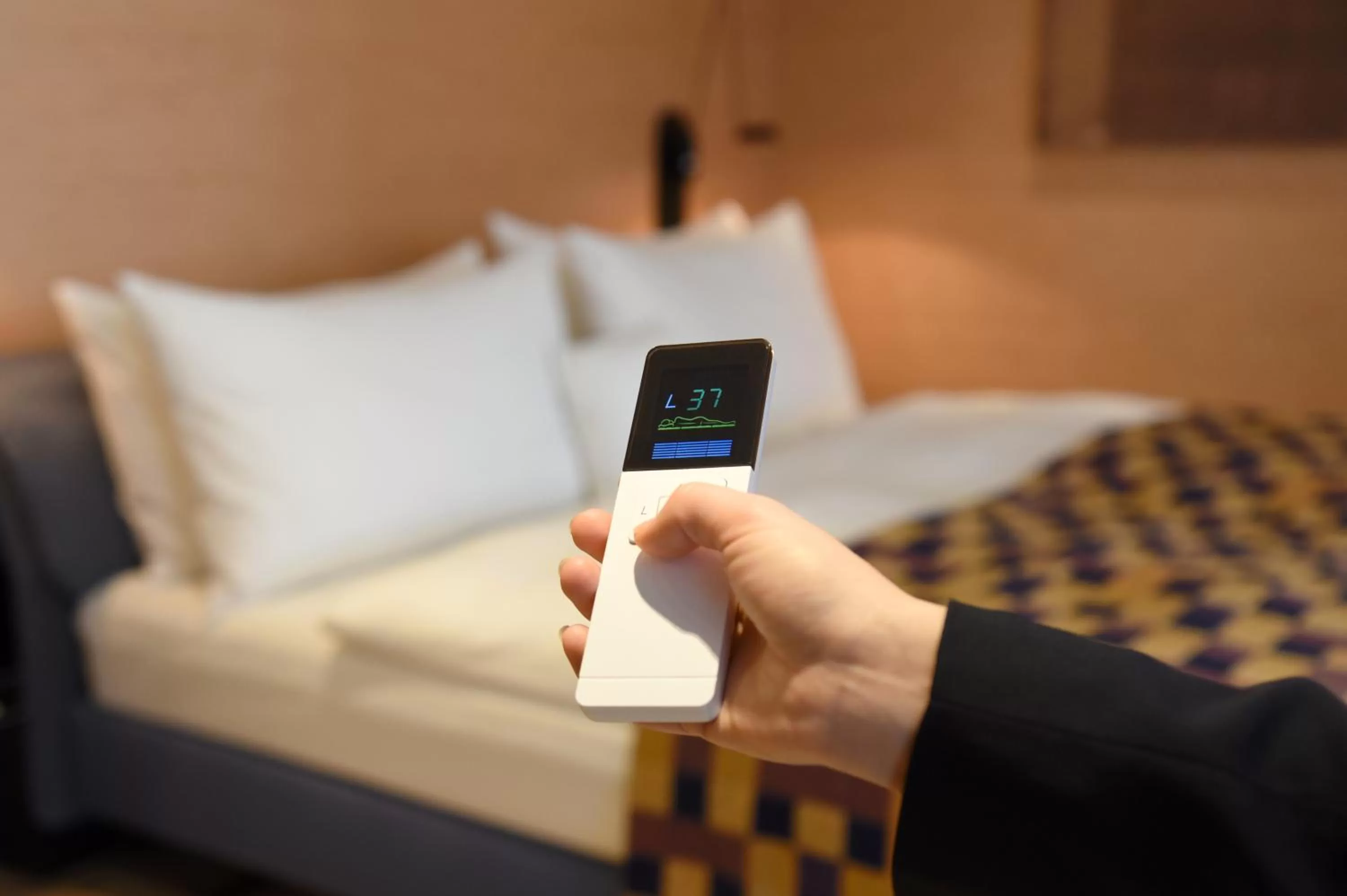 Decorative detail, Bed in Glärnischhof by TRINITY