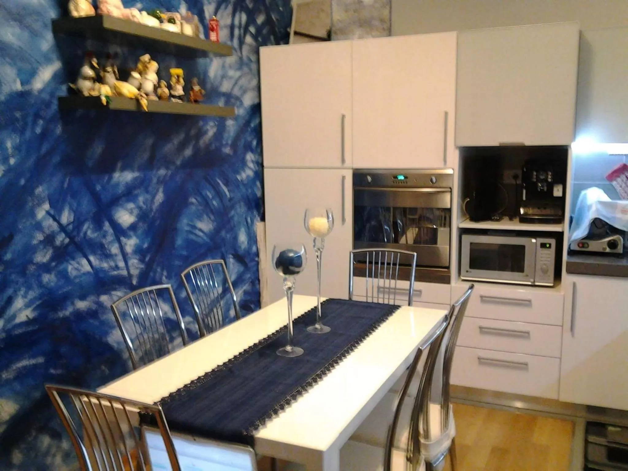 Communal kitchen in Monteceneri 9 B&b