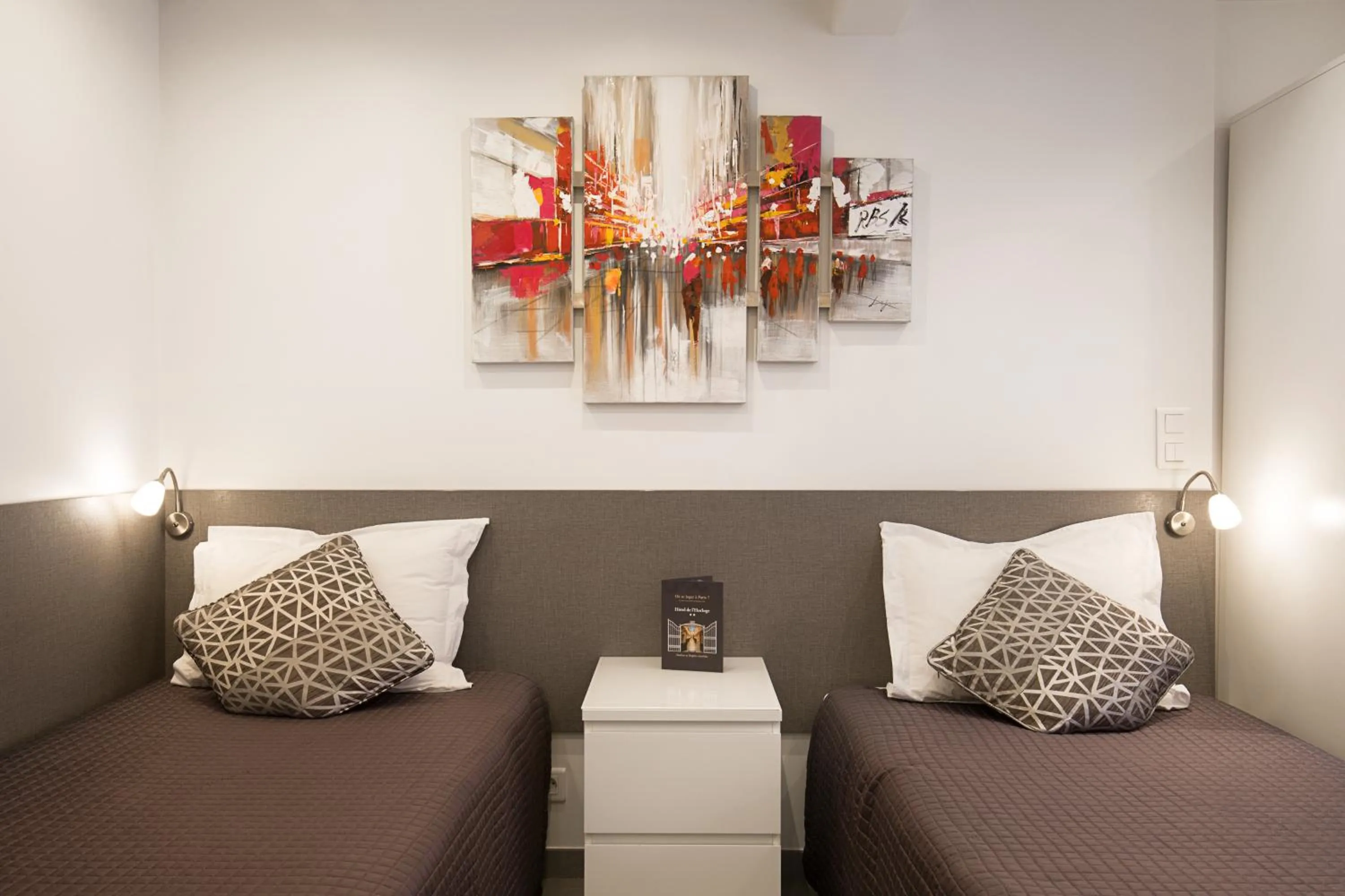 Bed in Hotel De L'Horloge