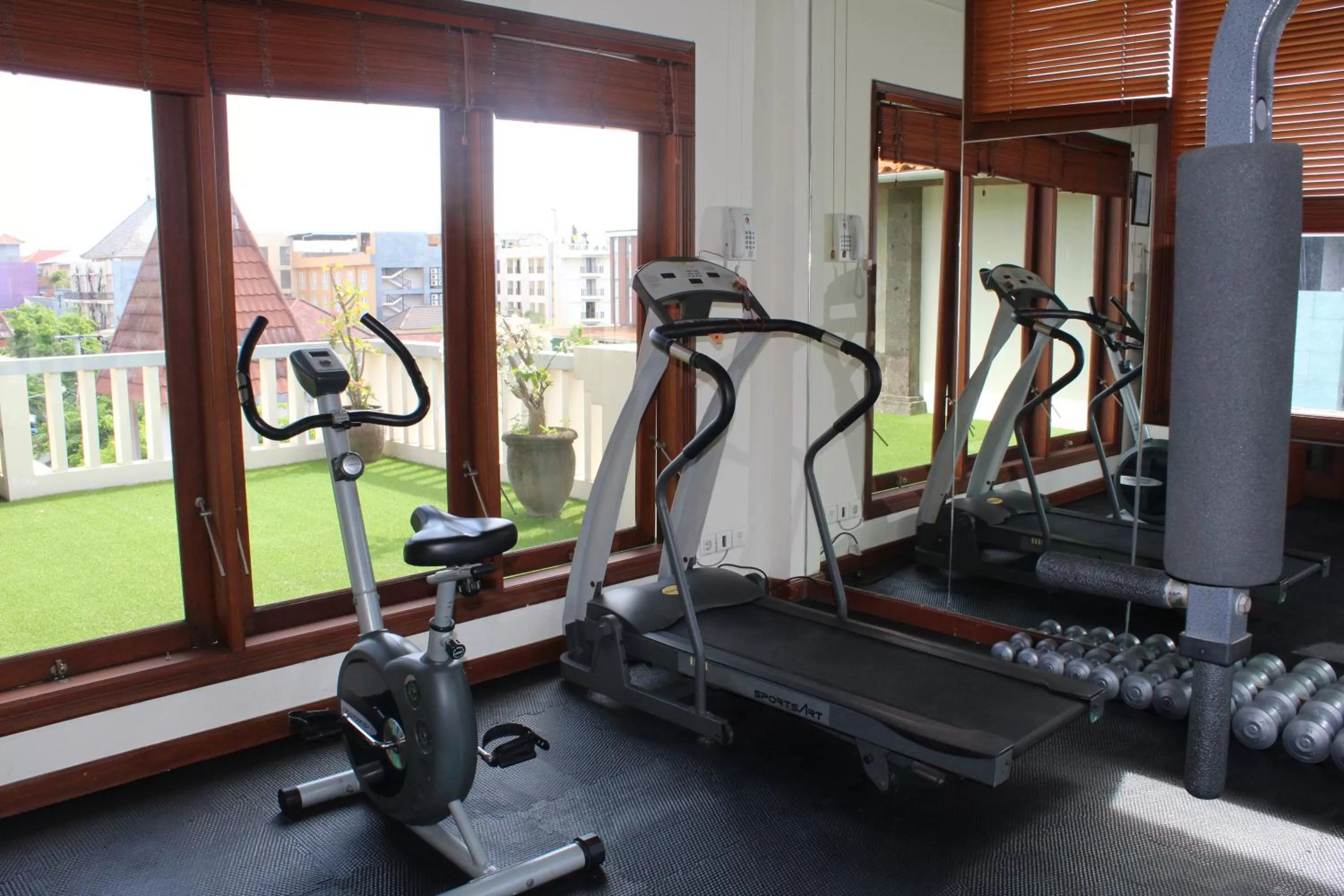 Fitness centre/facilities in The Vira Bali Boutique Hotel & Suite