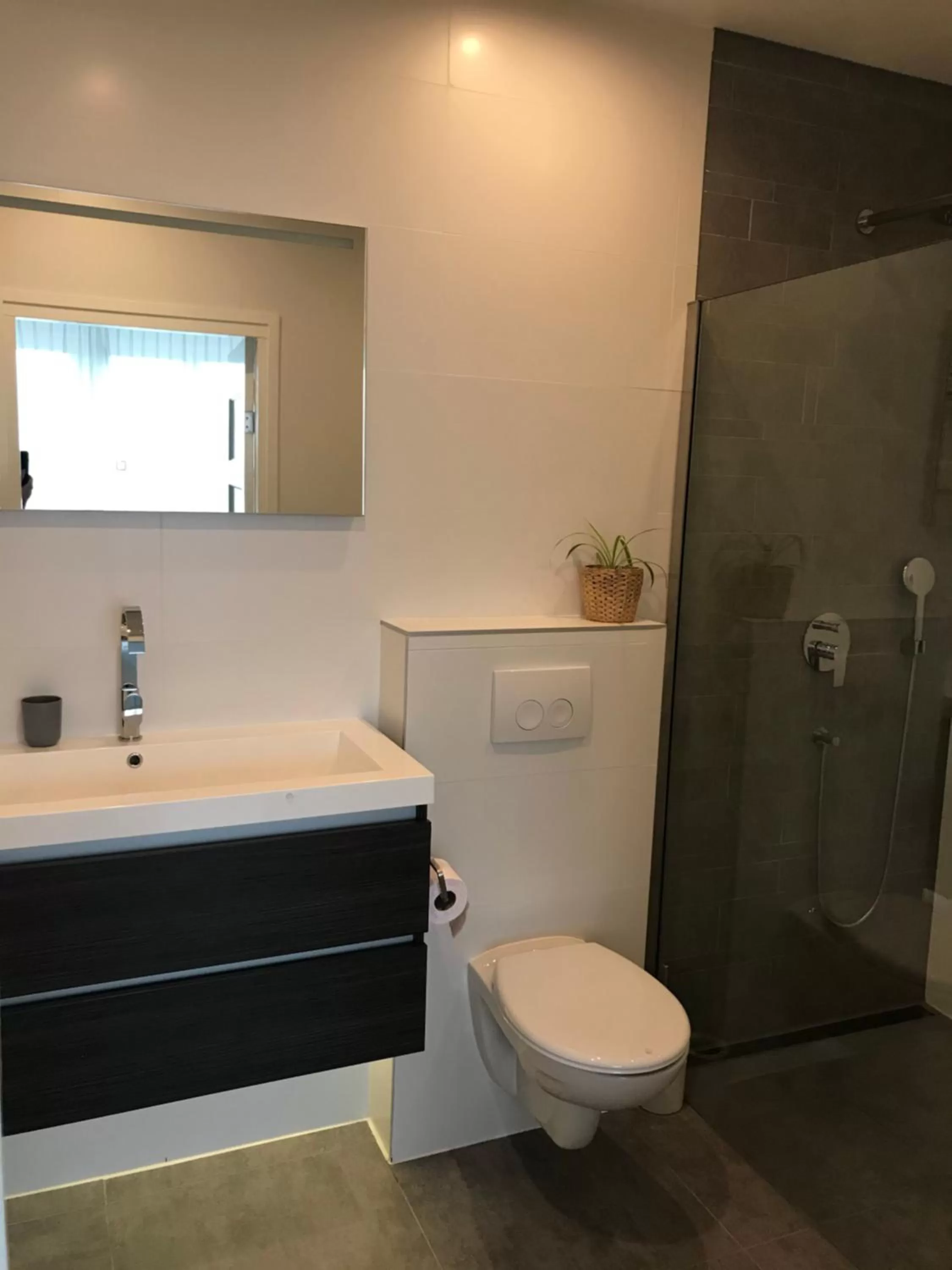 Shower, Bathroom in Flowerbed