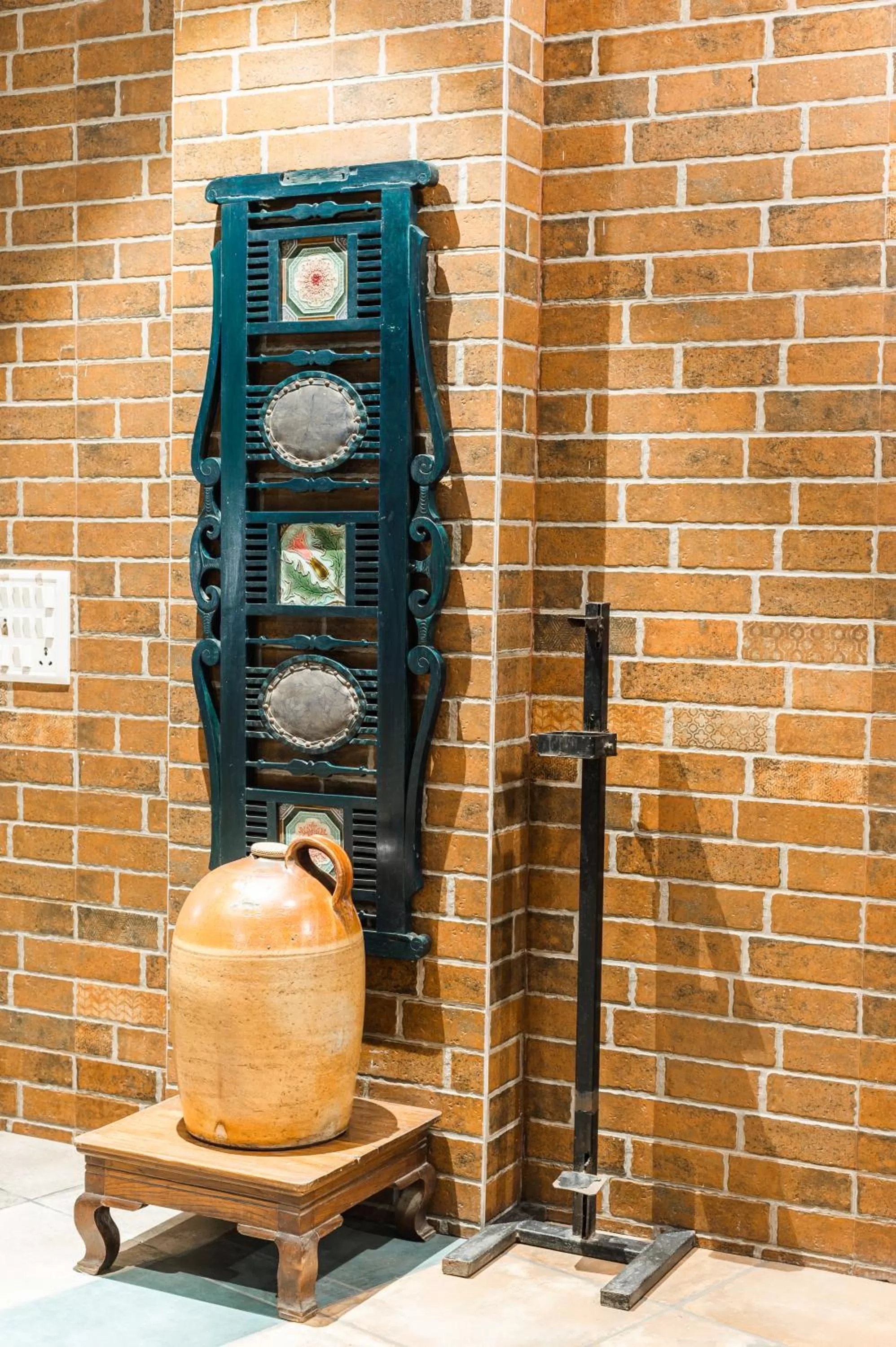 Decorative detail in Bougainvilla Apartment