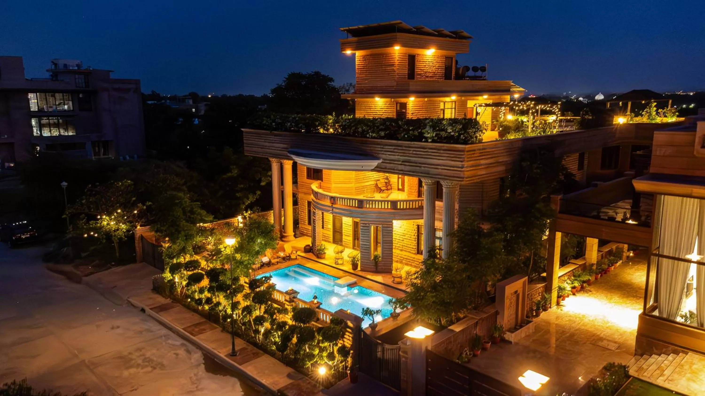 Property building in The Almond Tree