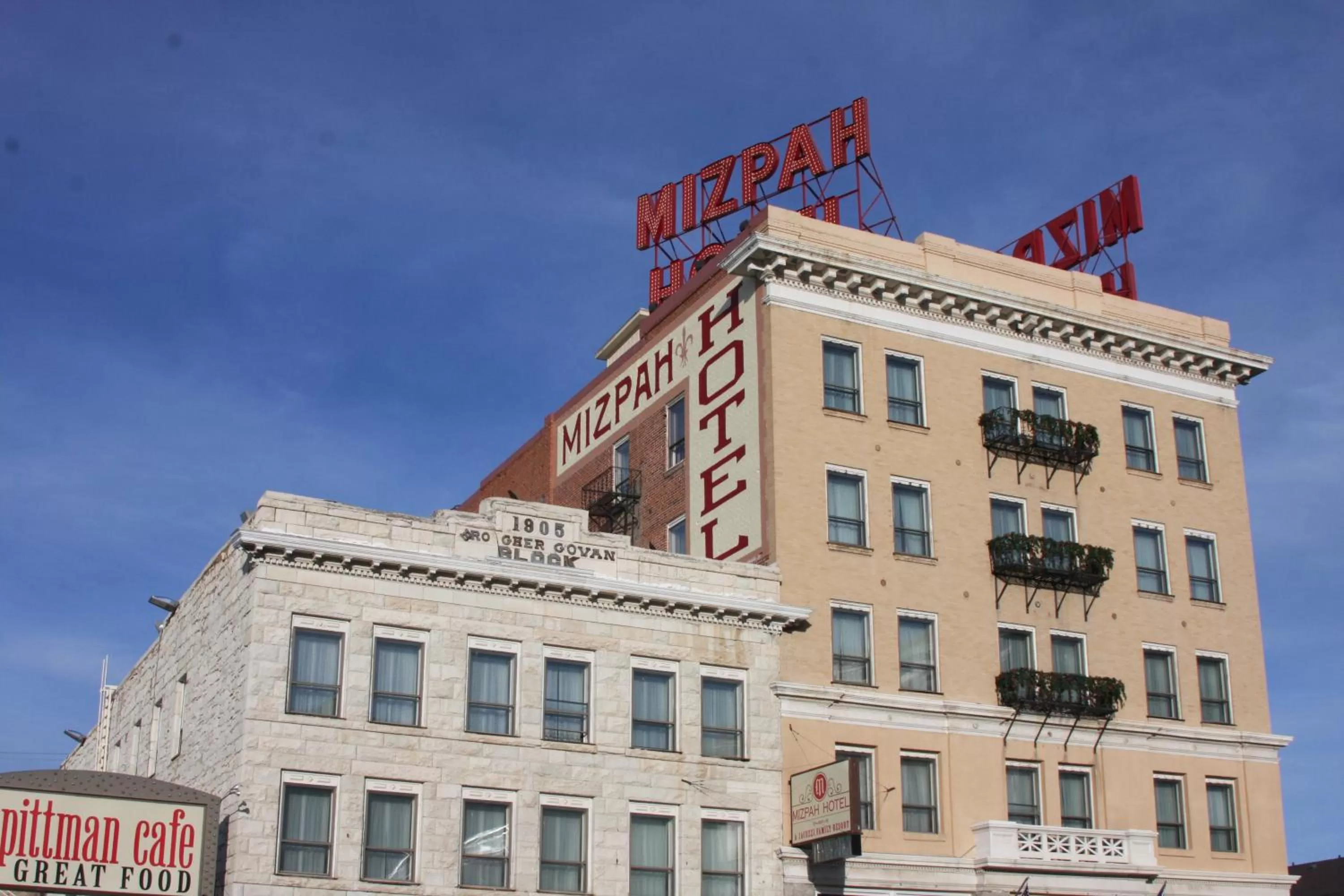 Street view in Mizpah Hotel