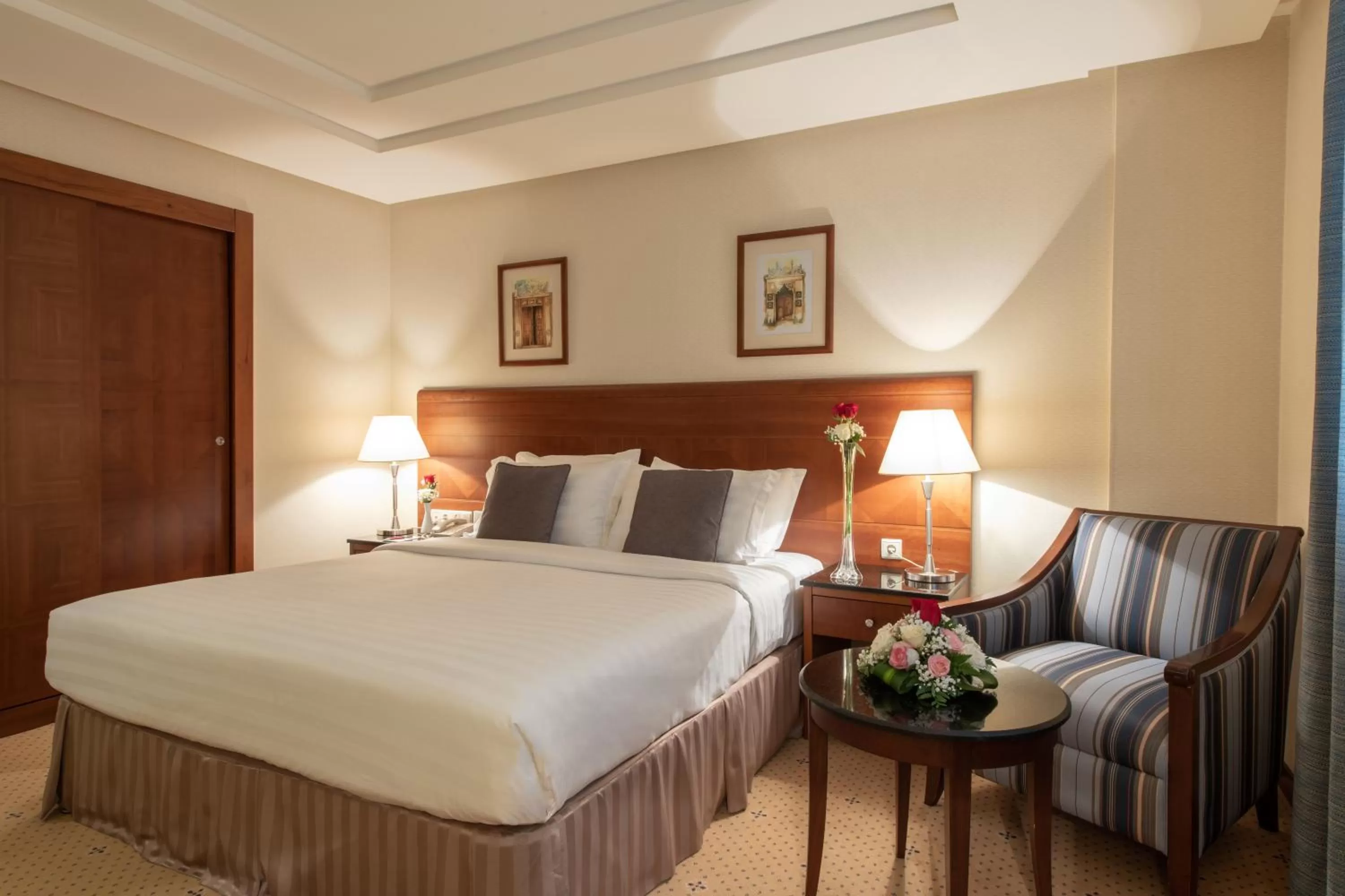 Photo of the whole room, Bed in Crowne Plaza Riyadh Palace by IHG