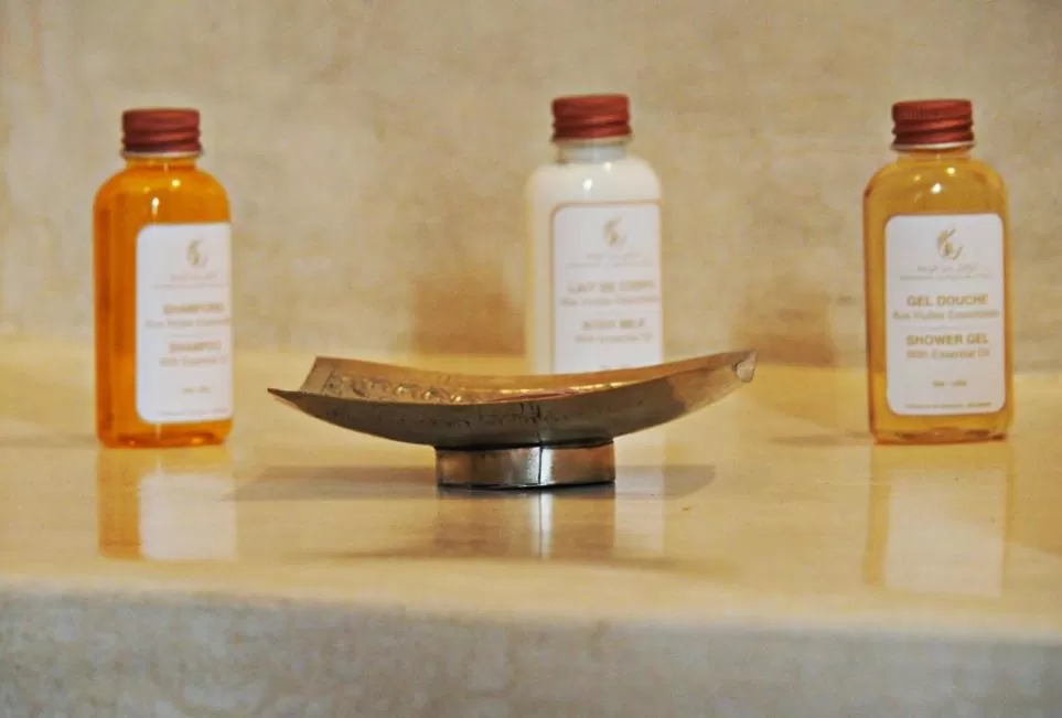 Decorative detail in Riad La Porte de l'oasis