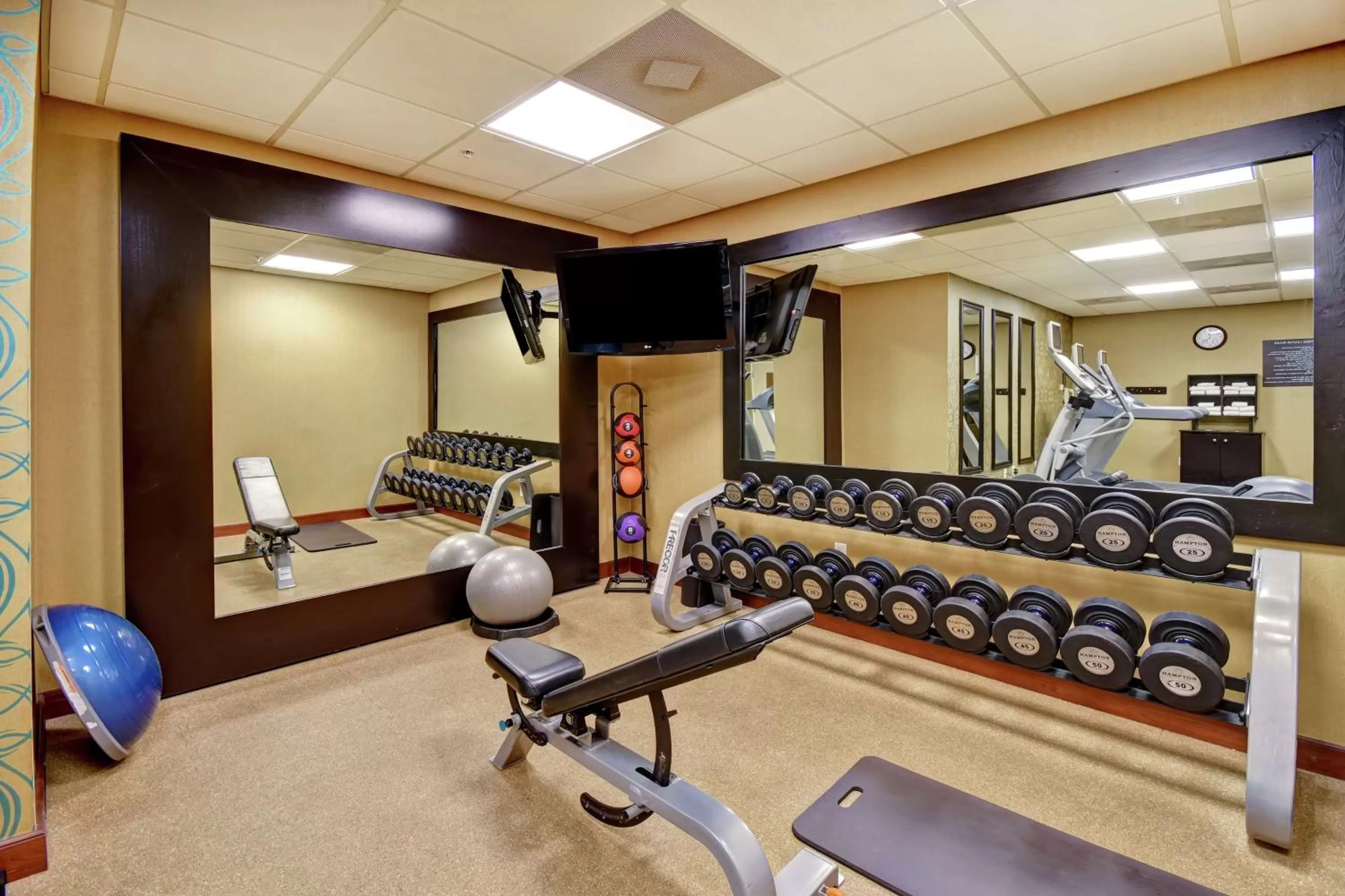Fitness centre/facilities in Homewood Suites by Hilton Tampa-Port Richey