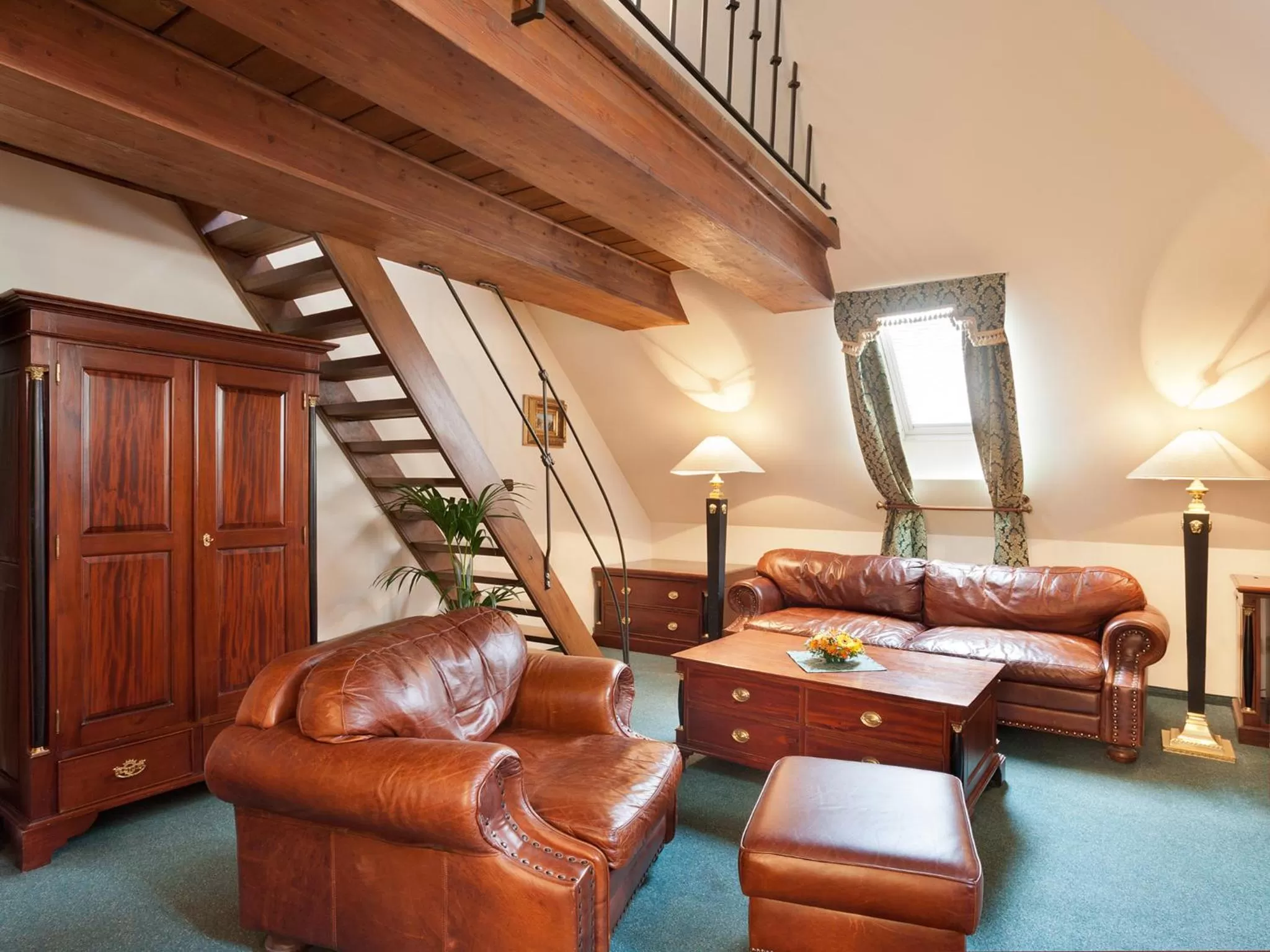 Living room in Hotel U Zlatého Stromu Prague by BHG