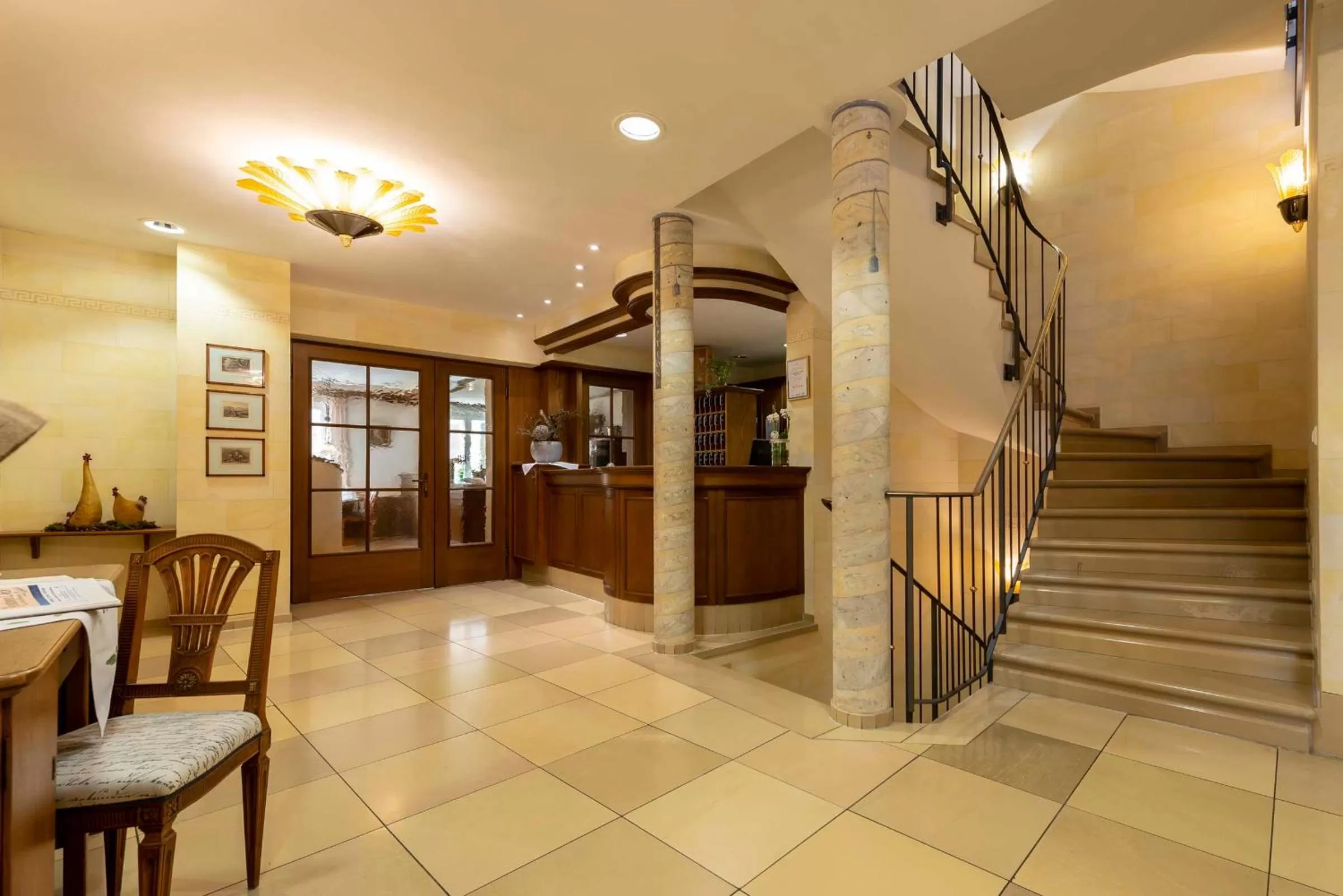 Lobby or reception in Hotel Gasthof Krone