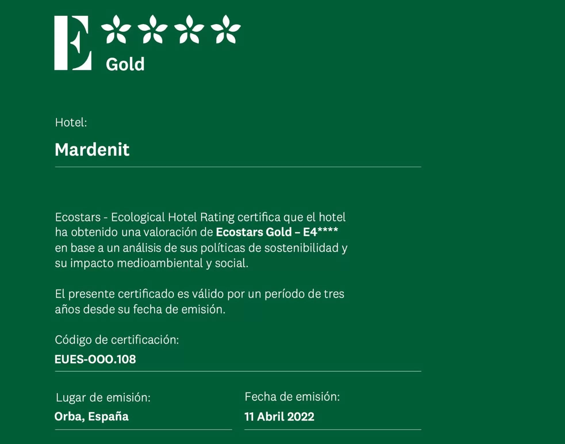 Property building in Mardenit Hotel Boutique