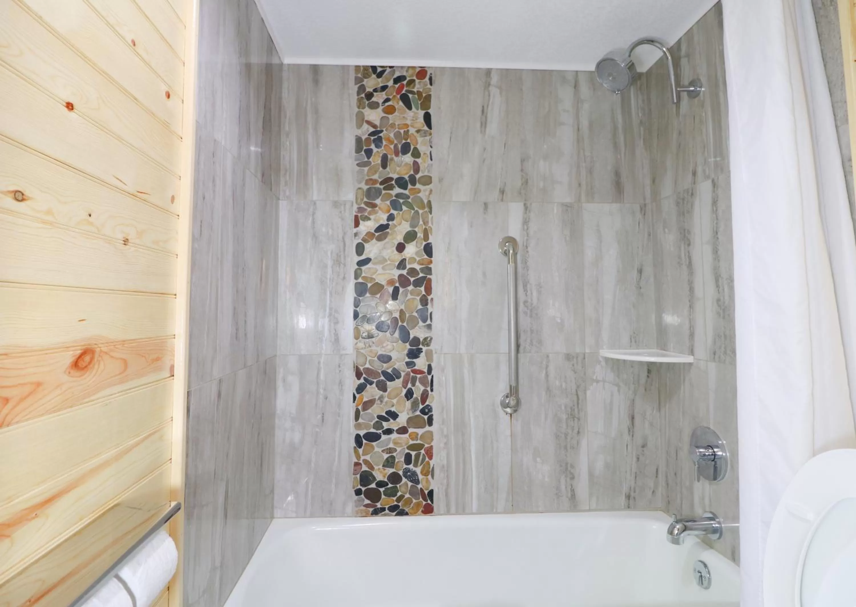 Bathroom in Baymont by Wyndham Gatlinburg On The River