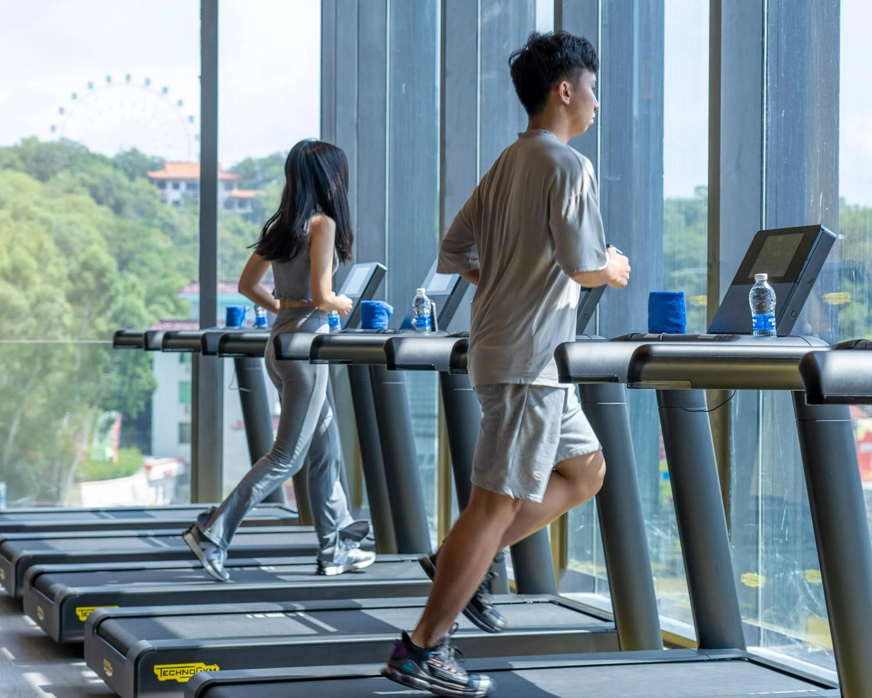 Fitness centre/facilities in Crowne Plaza Chaozhou Riverside by IHG